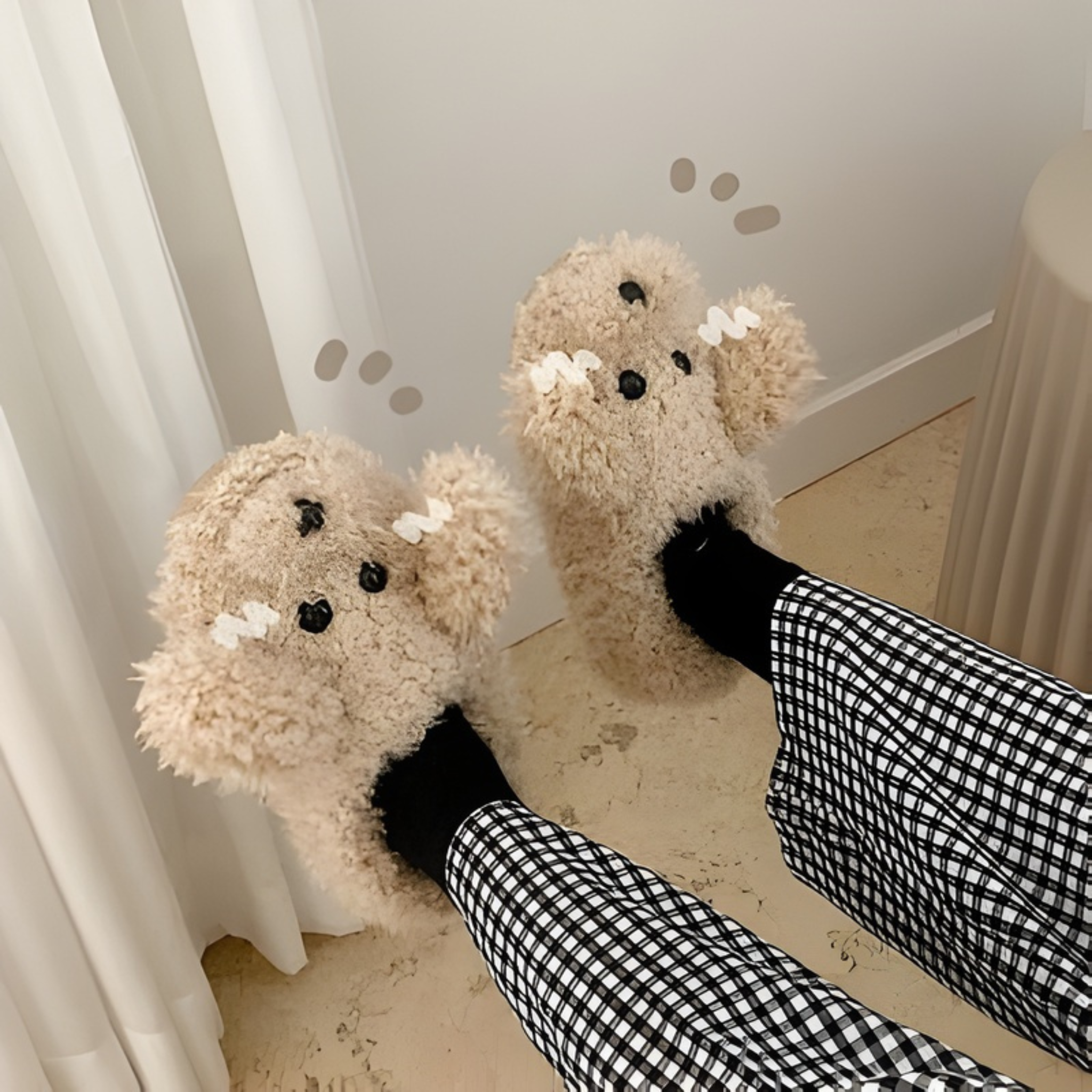 Women’s Summer Animal Face Slippers | Whimsical Design