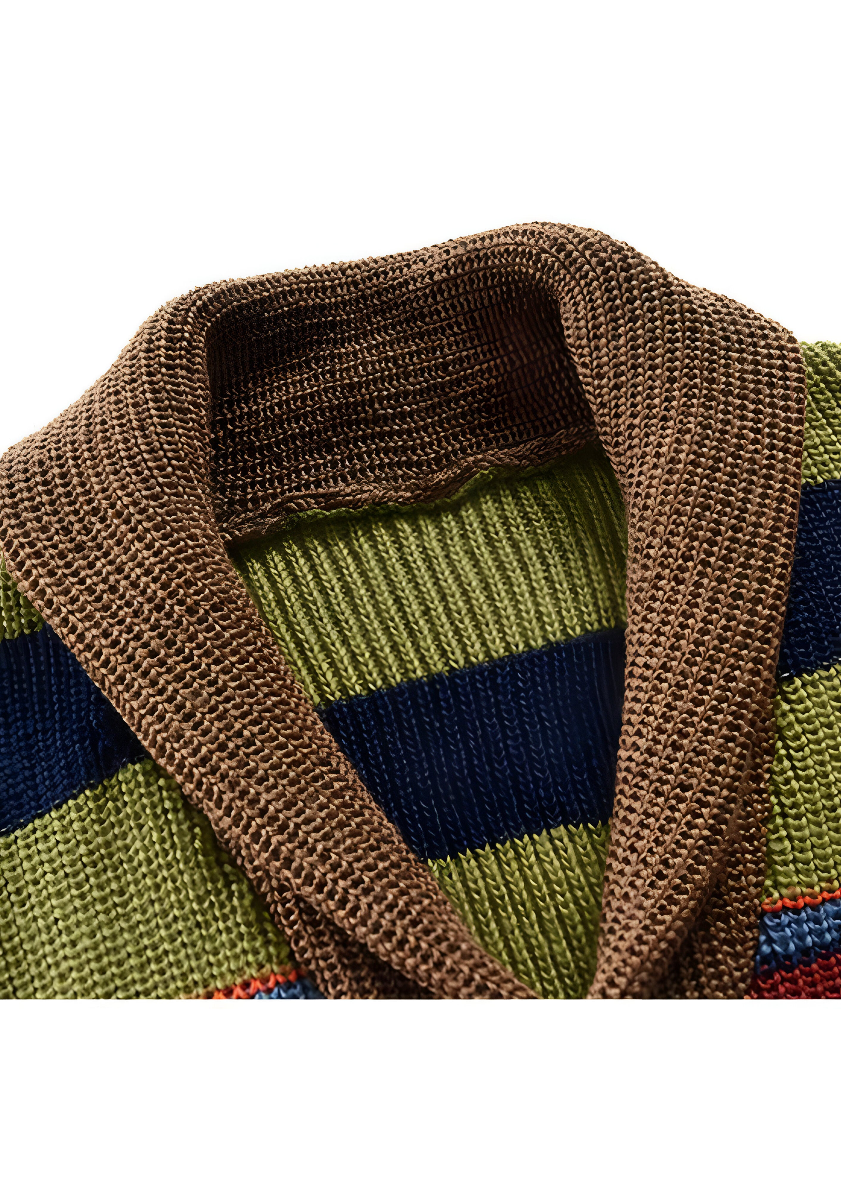 Colorblock Cardigan | Men's Button-Up