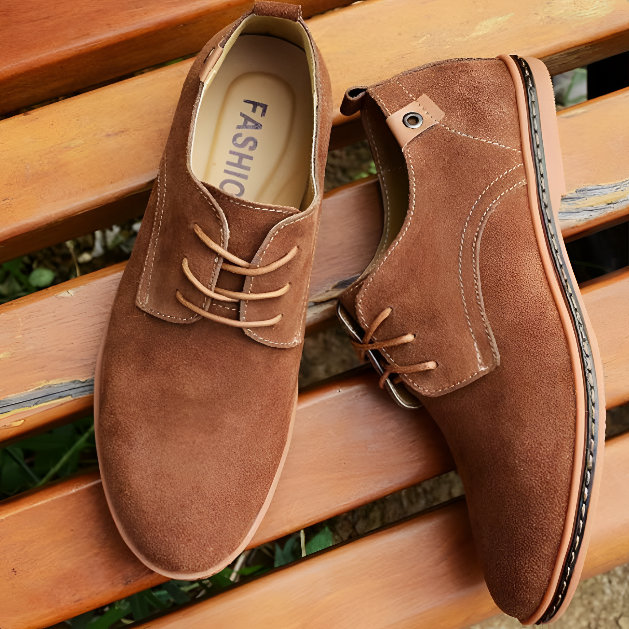 Suede Shoes | Men's Formal Lace-Up