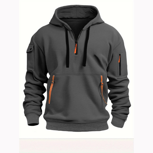Men's Quarter Zip Tactical Hoodie | Pullover