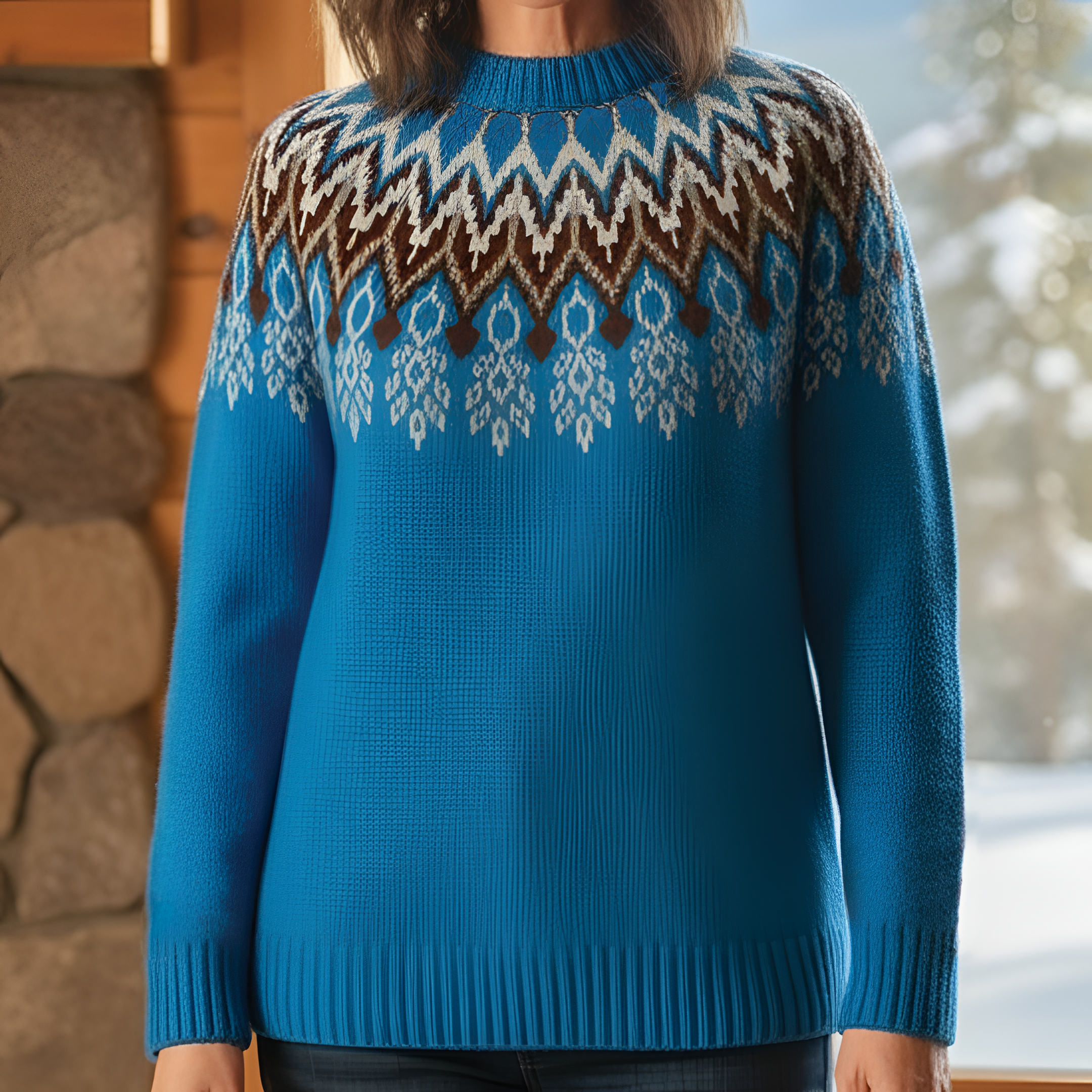 Isle Pattern Jumper | Women's Winter Knit