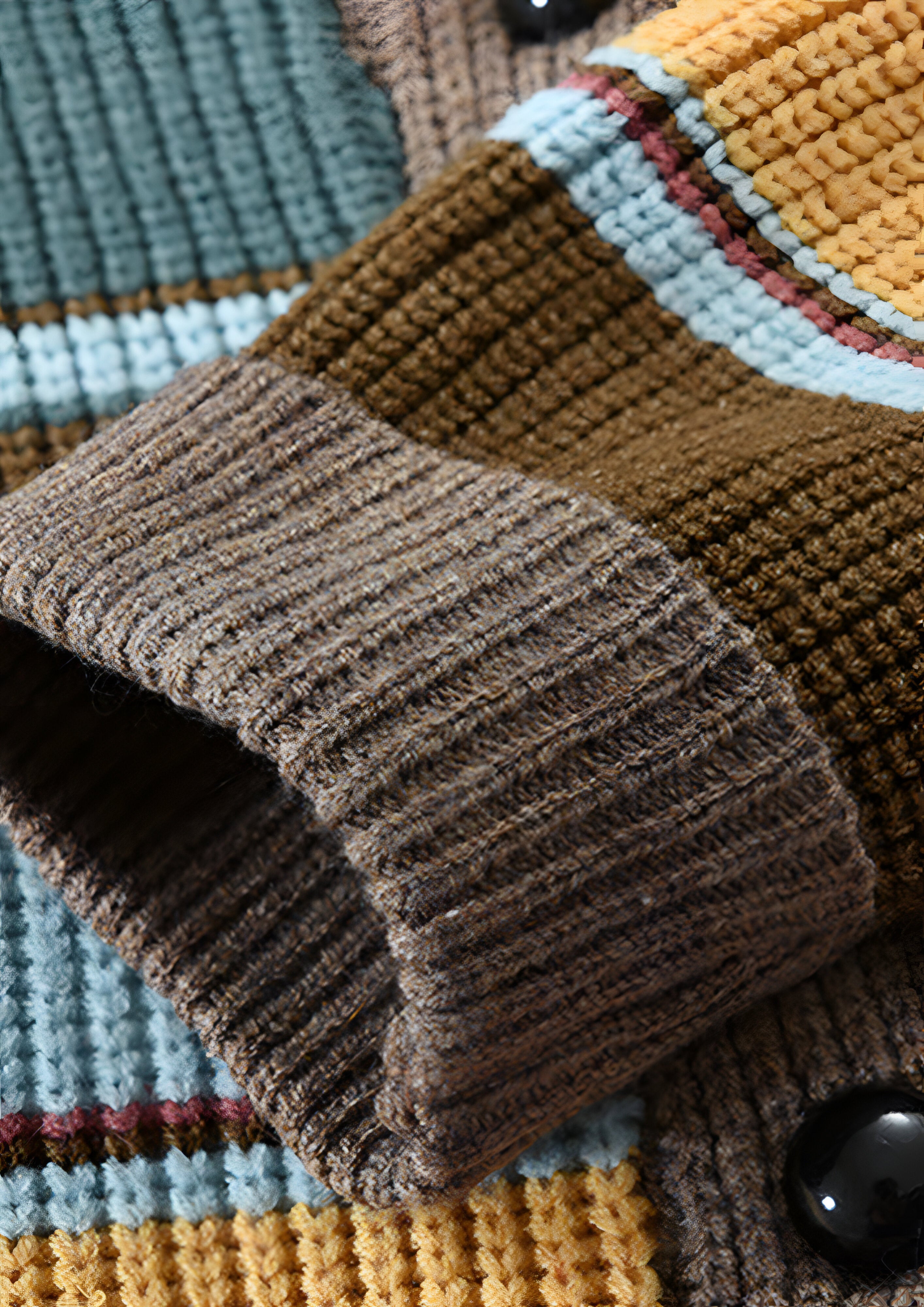Colorblock Cardigan | Men's Button-Up