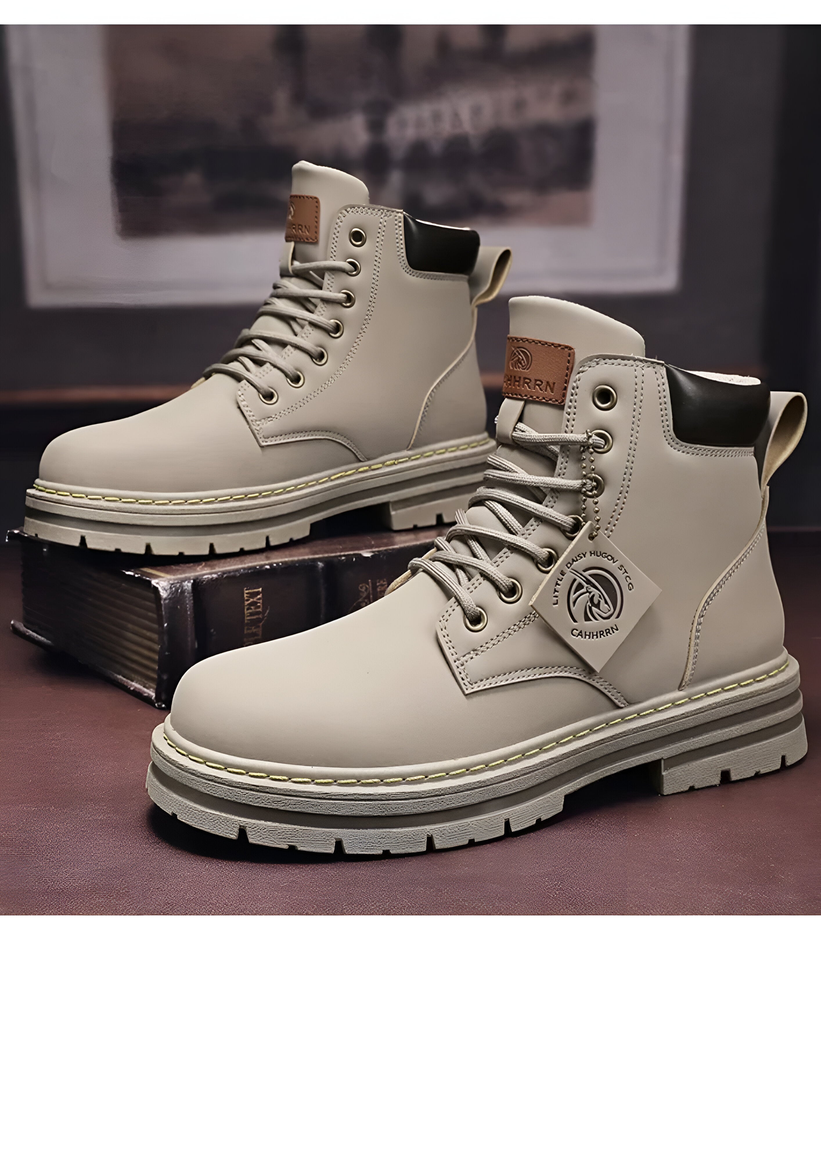 Lace-Up Ankle Boots | Men's Outdoor Wear