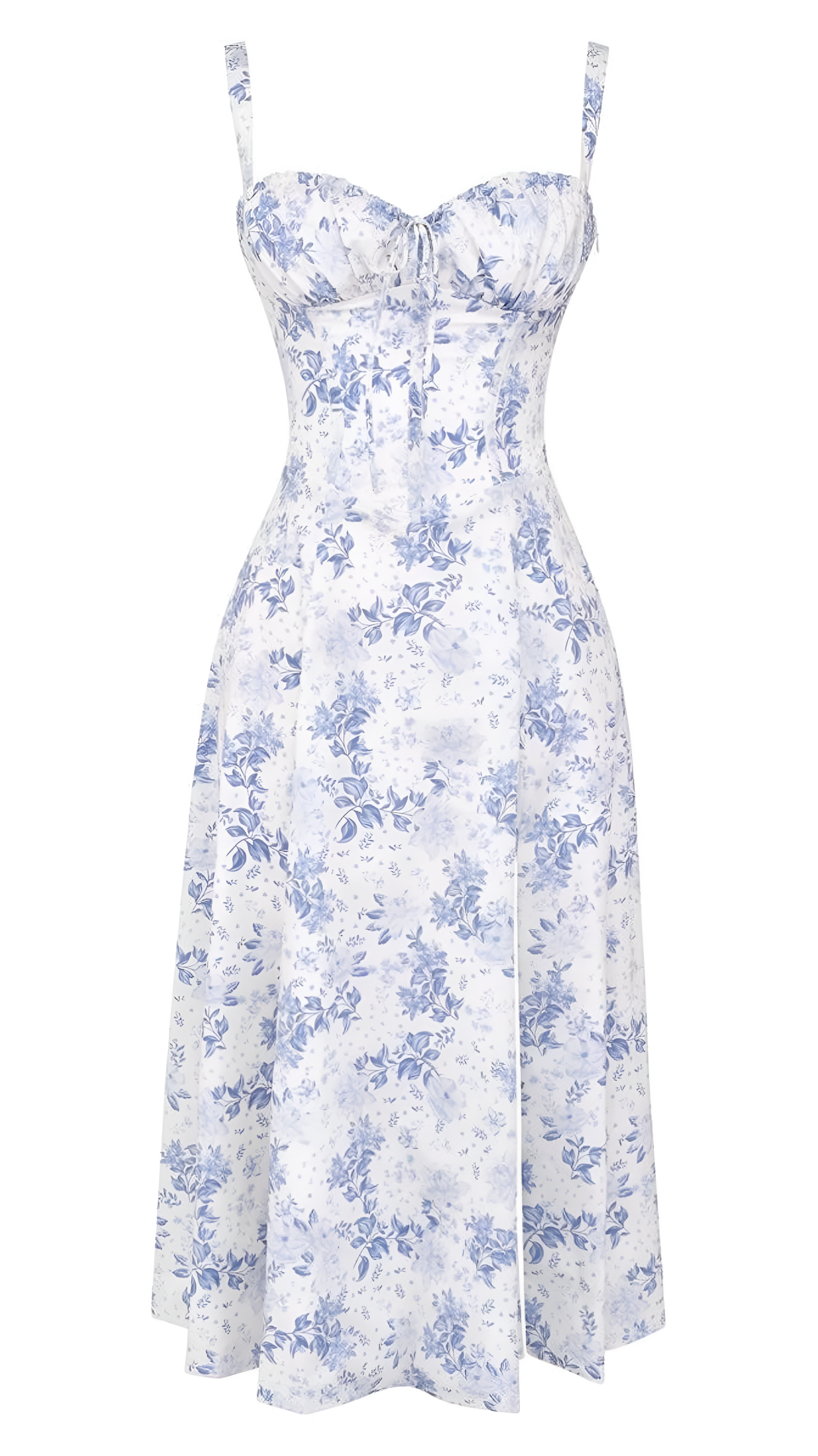 Floral Midi Dress | Women's Bustier Sundress