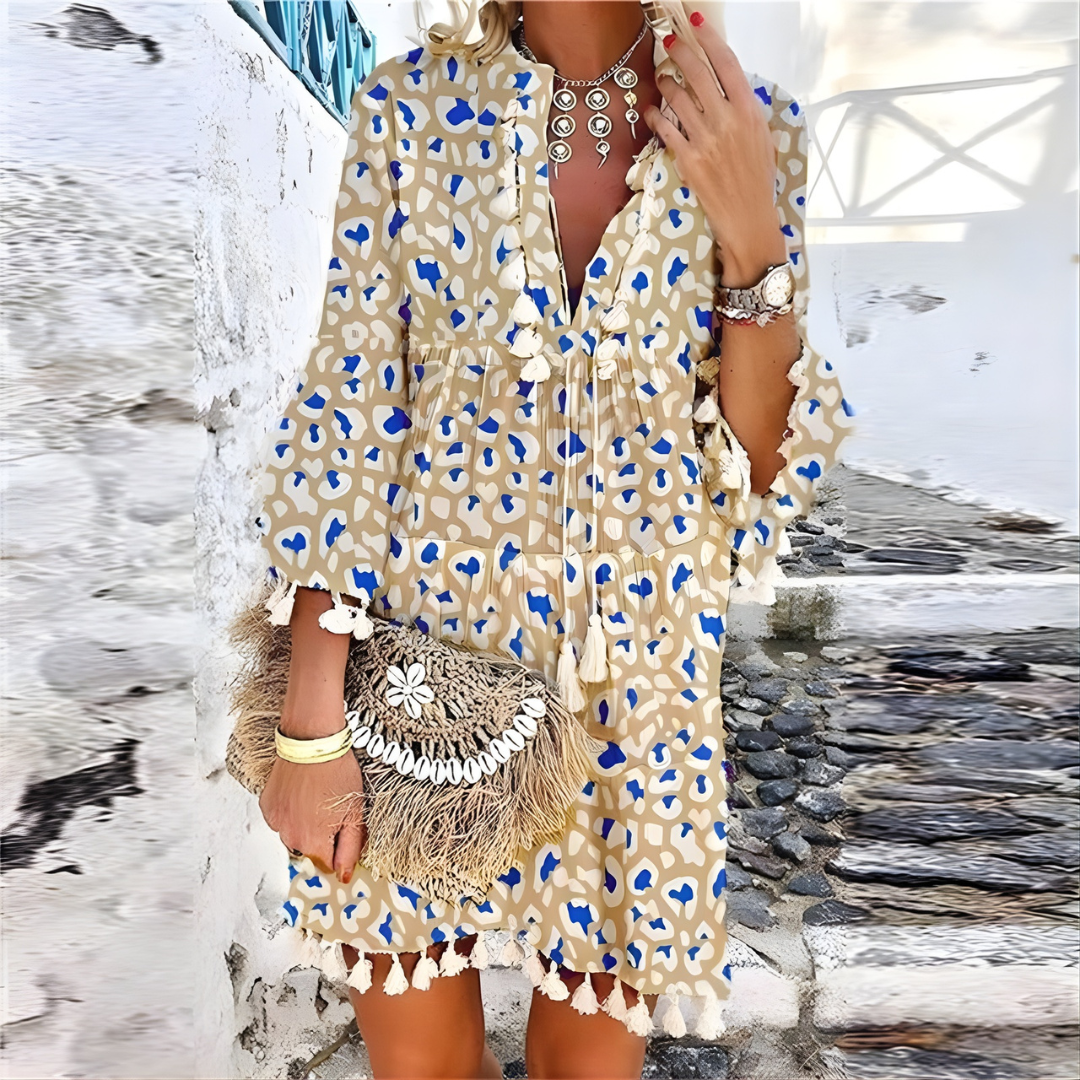 Women’s Summer Tassel Dress | Mini