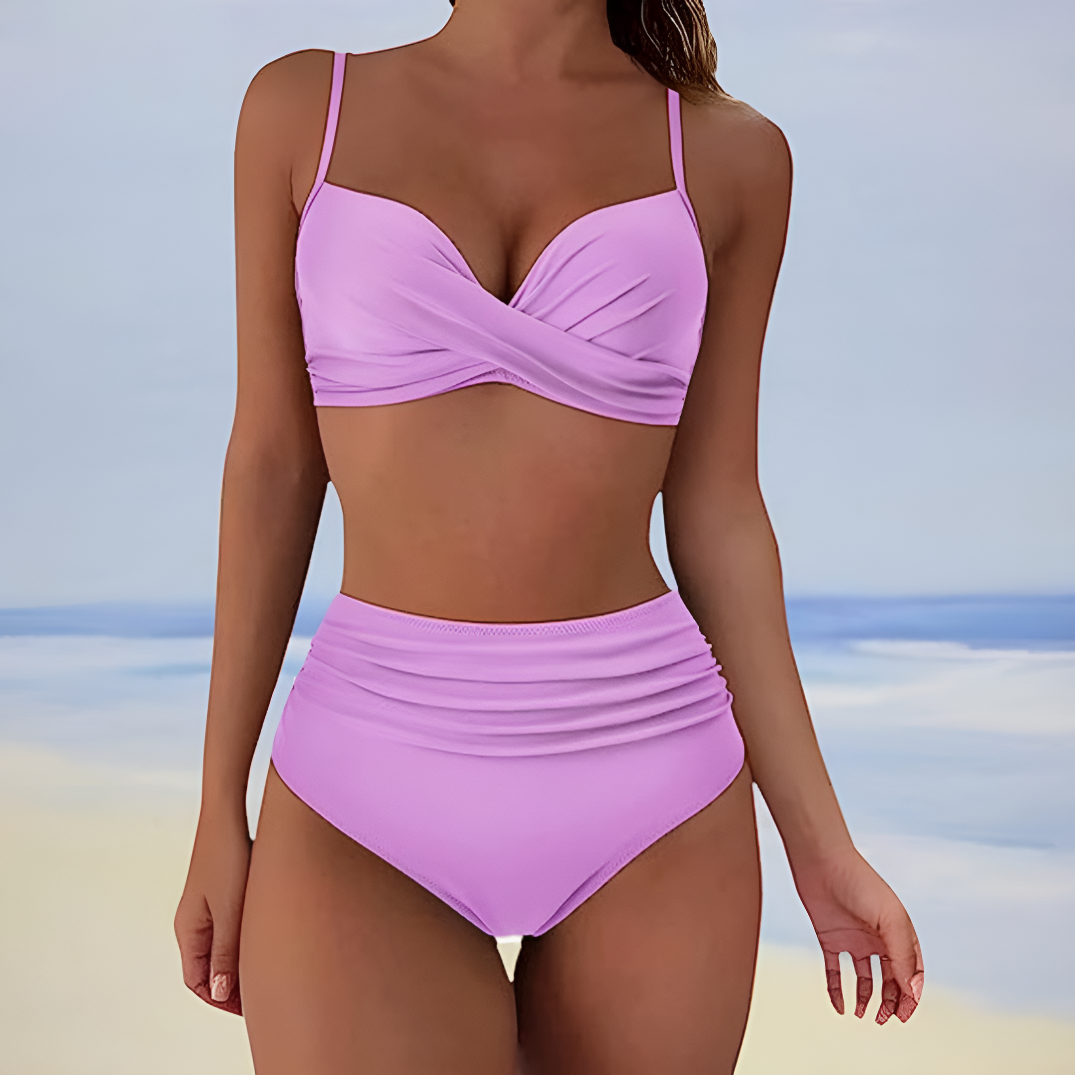 Women's High Waisted Bikini | Swimsuit
