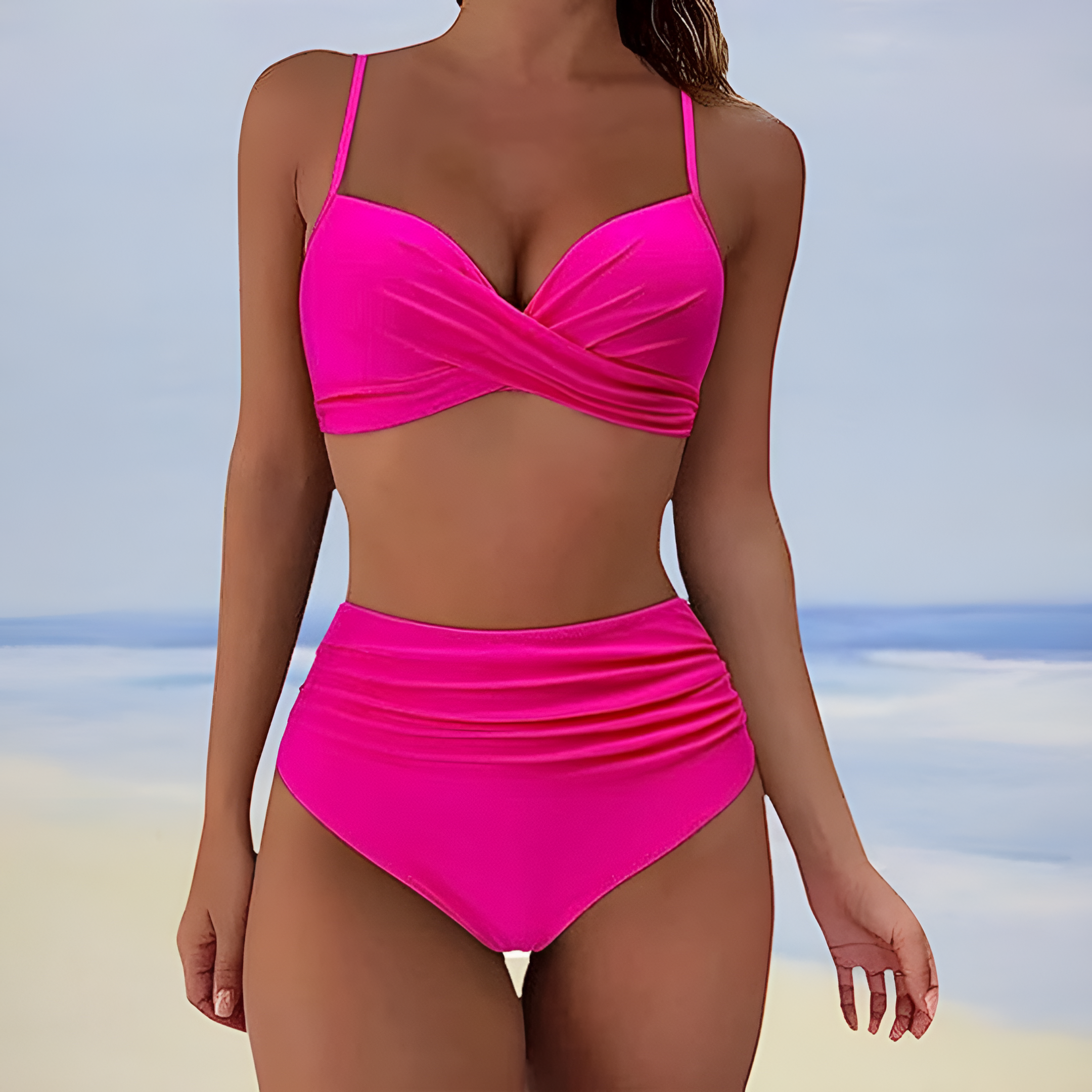 Women's High Waisted Bikini | Swimsuit
