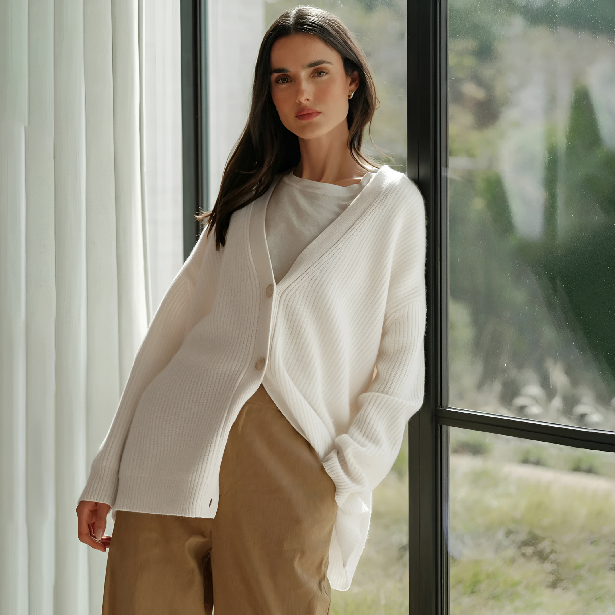 Knit Cardigan | Women's Casual Relaxed