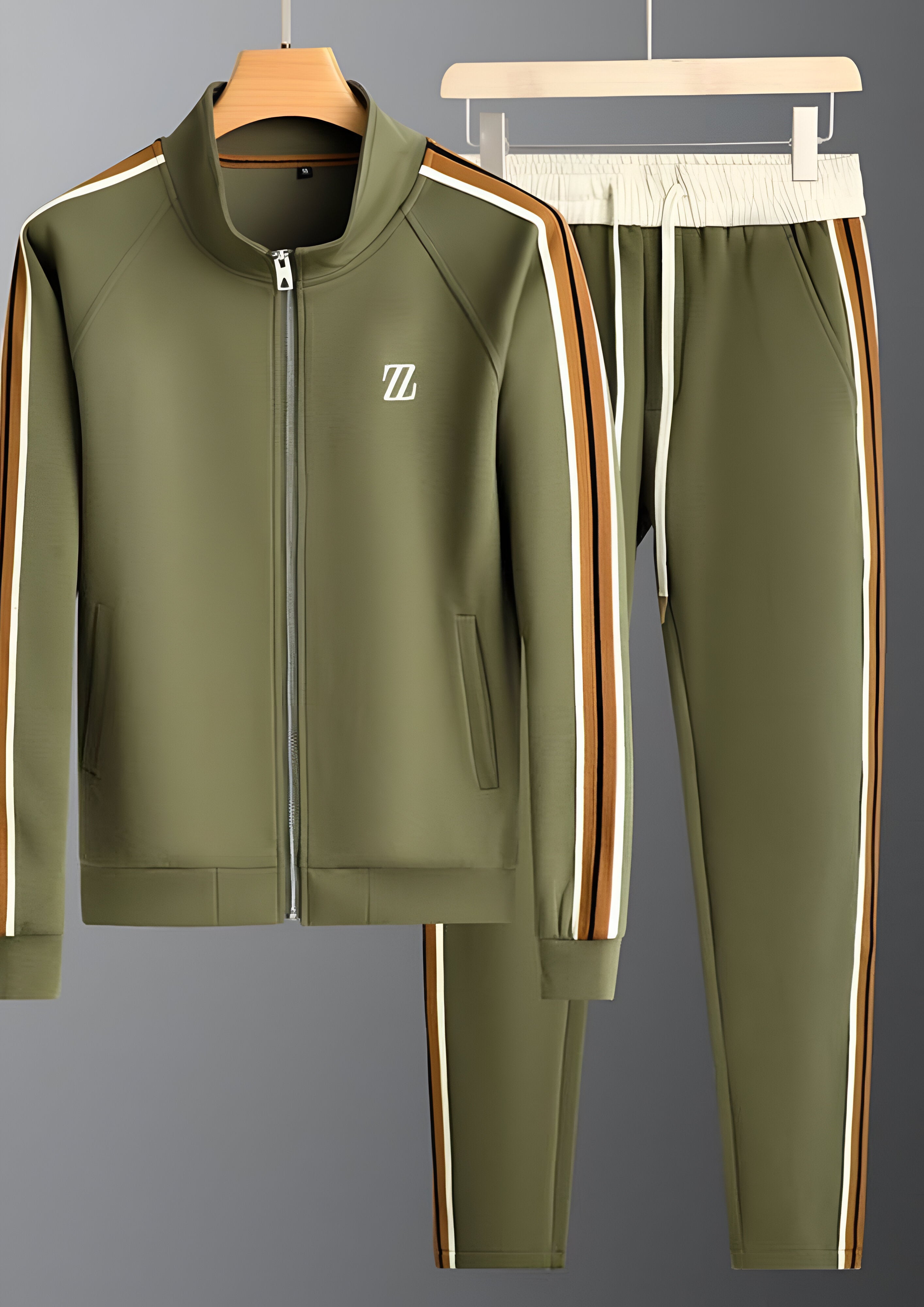 Zip Jacket and Joggers | Men’s 2-Piece Tracksuit Set