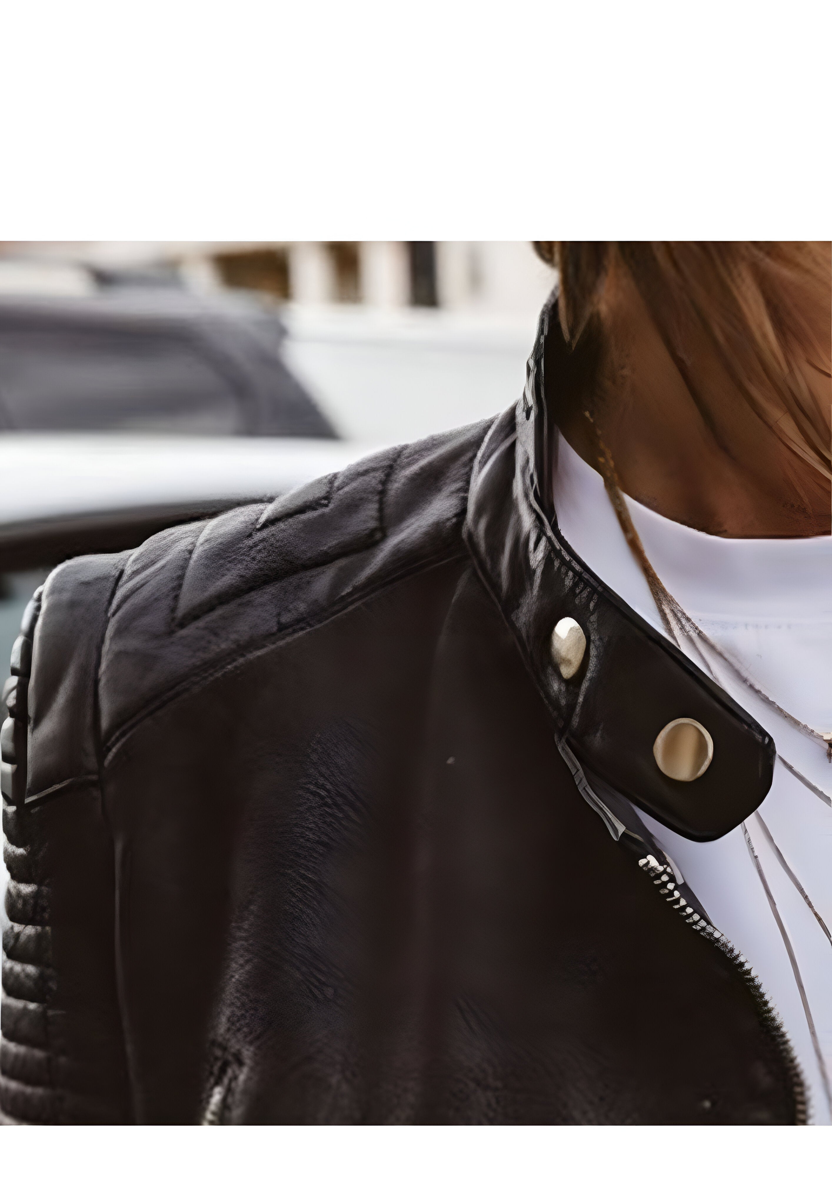 Women's Biker Jacket | Asymmetrical Zip