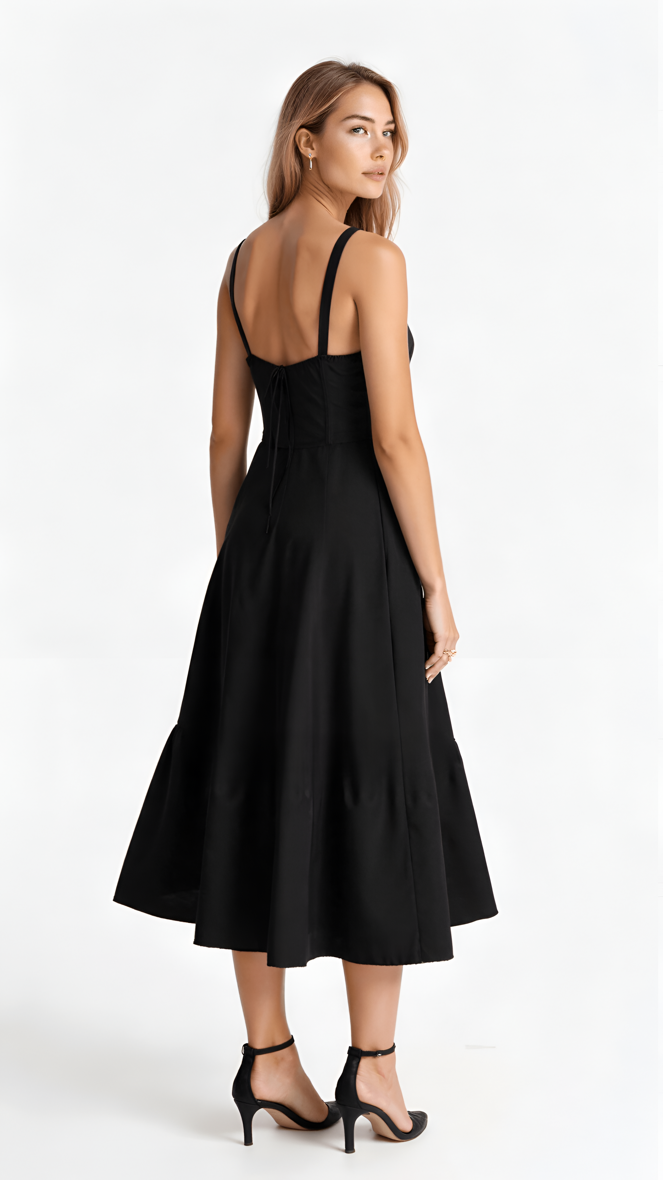 Floral Midi Dress | Women's Bustier Sundress
