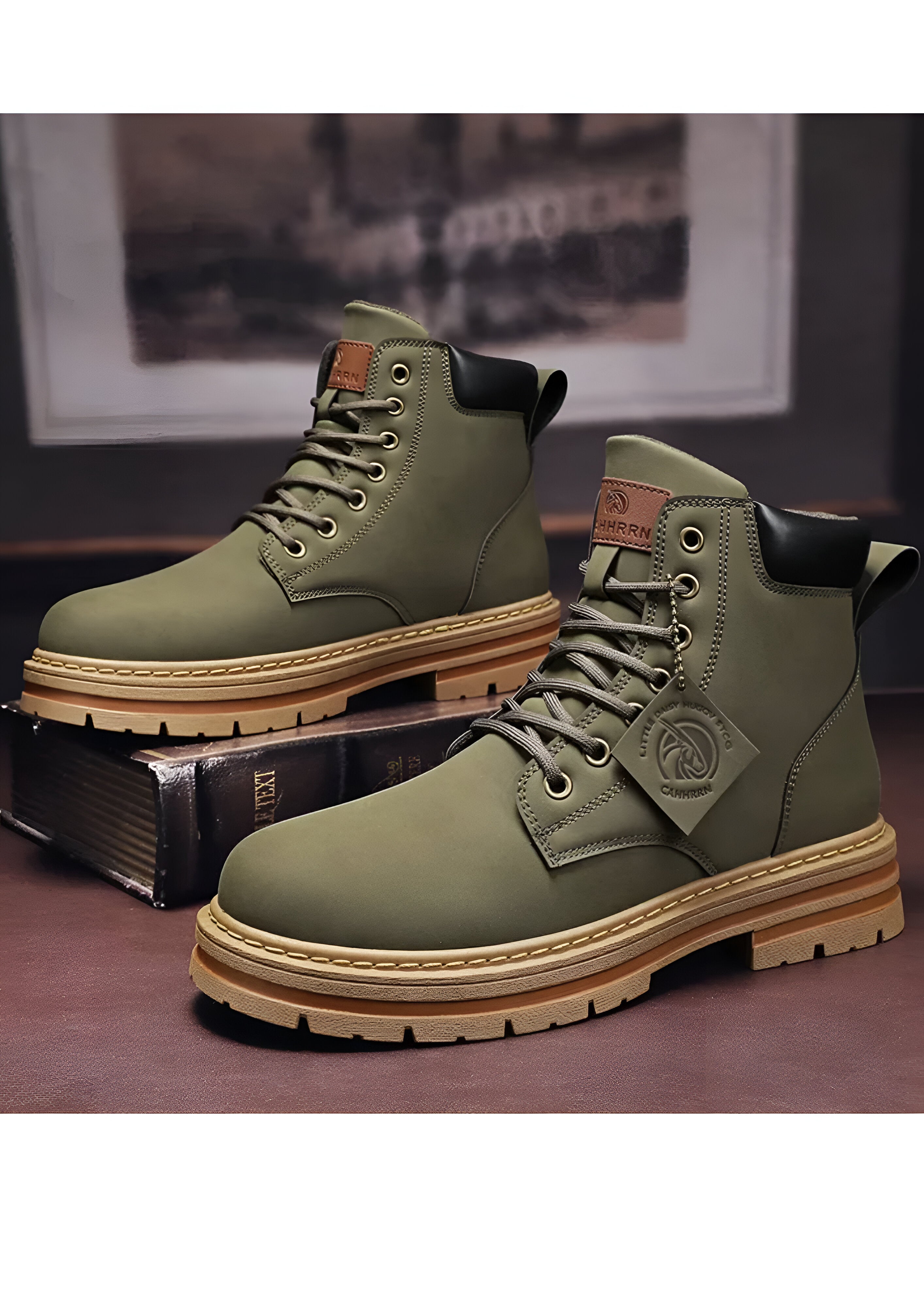 Lace-Up Ankle Boots | Men's Outdoor Wear