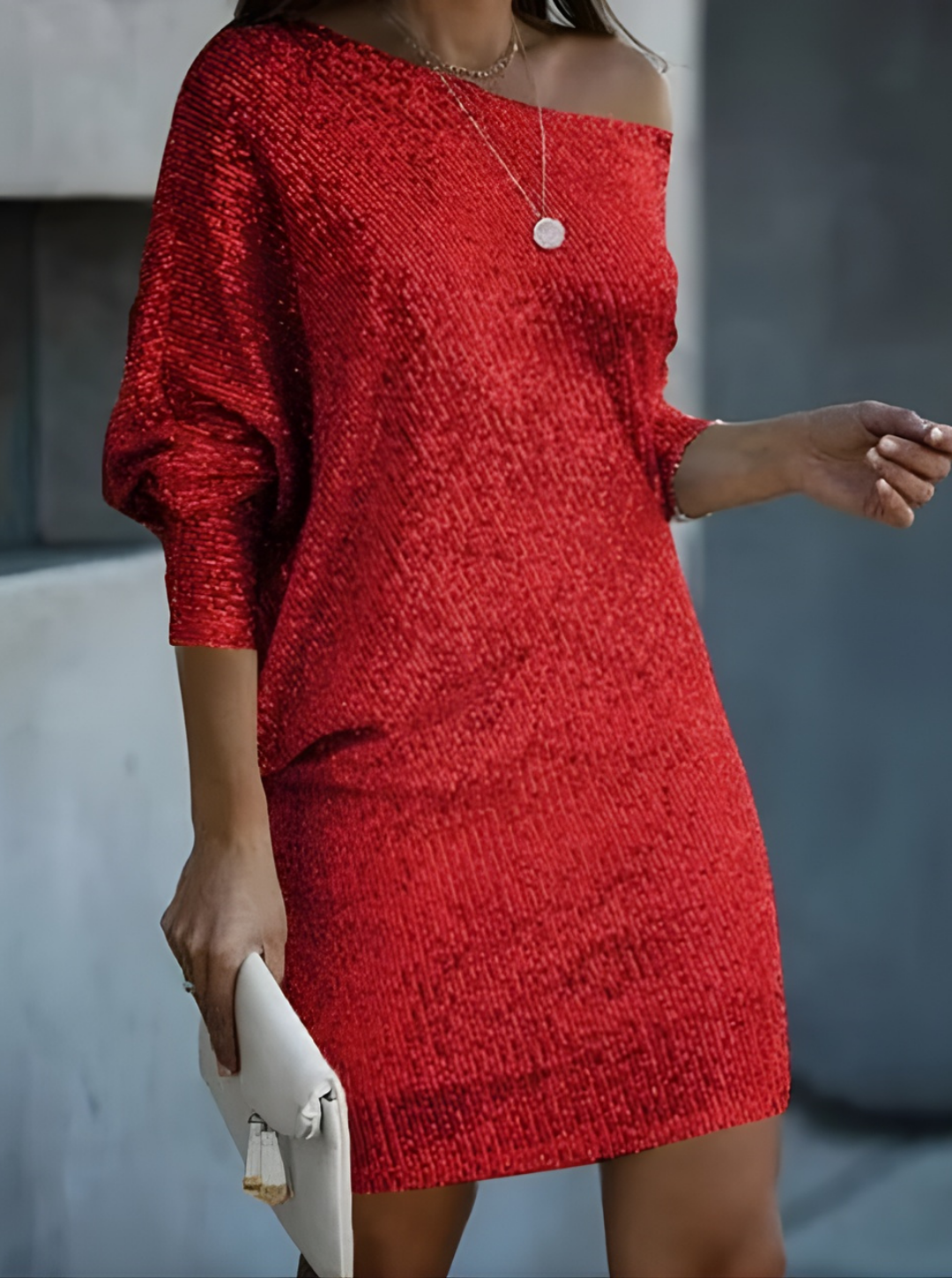 Women’s Summer Mini Dress | Aurora Off-Shoulder Modern Evening Partywear