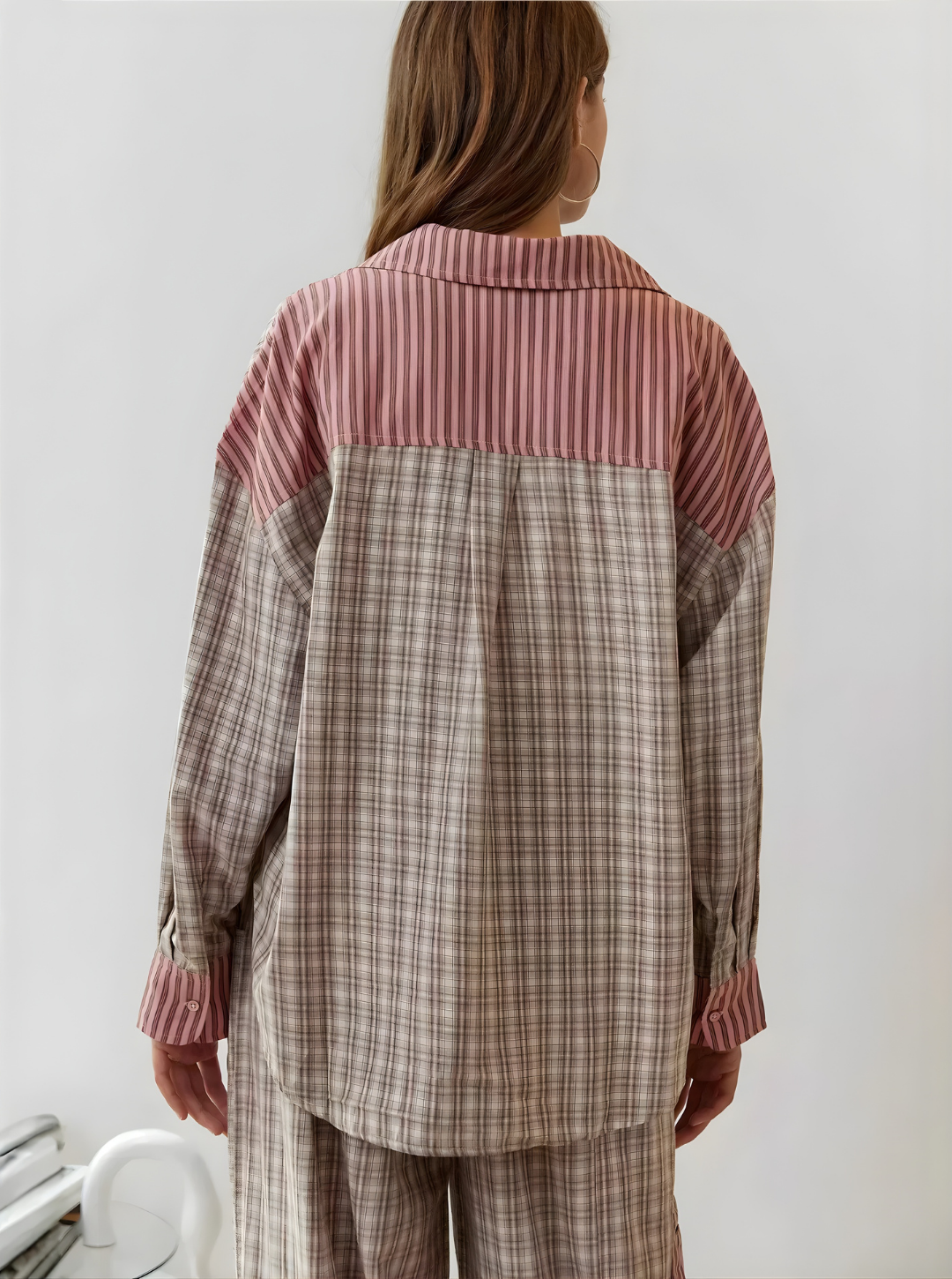Women’s Summer Pyjama Set | Mixed Pattern Casual Home Loungewear