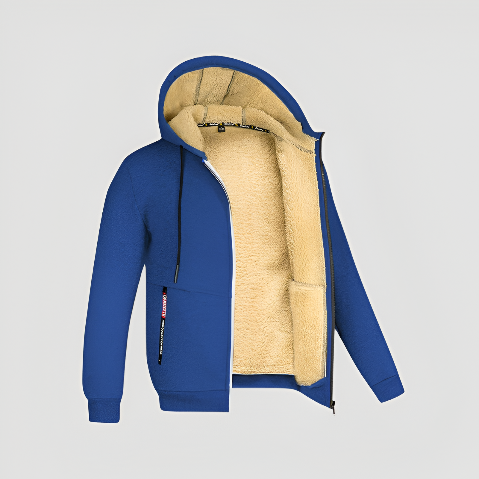 Thermal Hoodie Jumper | Men's Winter Shielded Zip