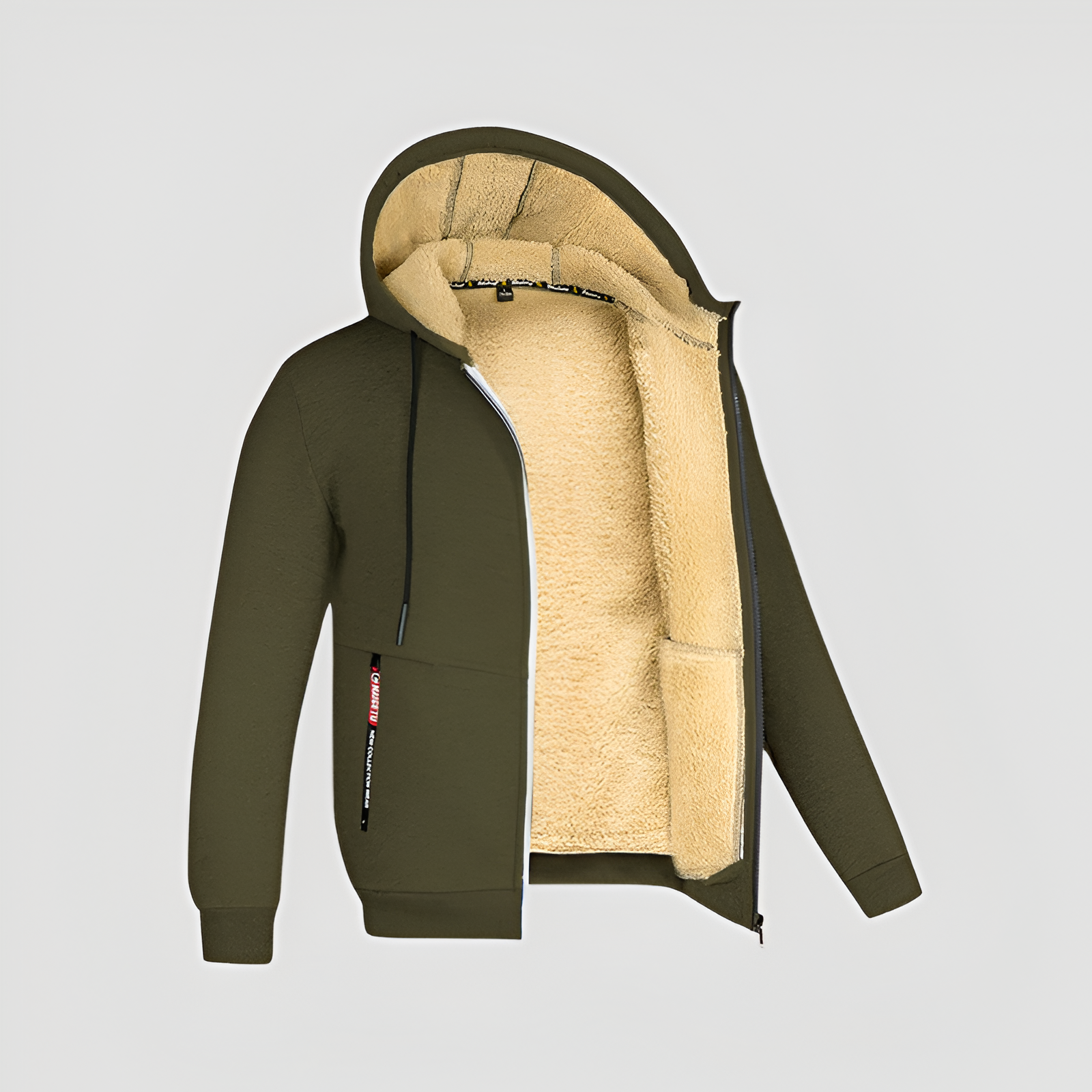 Thermal Hoodie Jumper | Men's Winter Shielded Zip