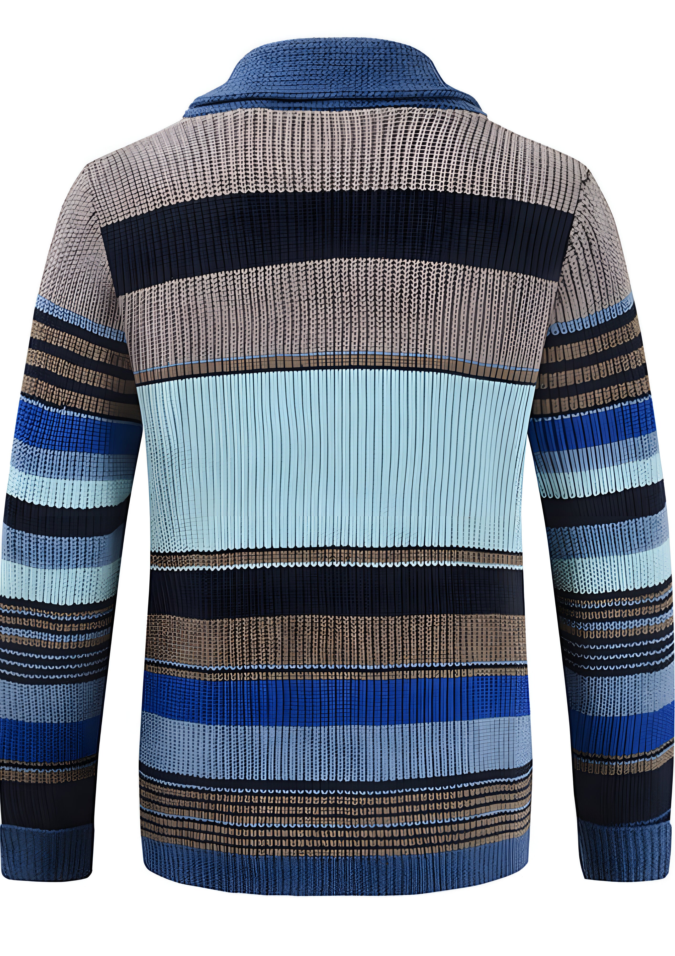 Colorblock Cardigan | Men's Button-Up