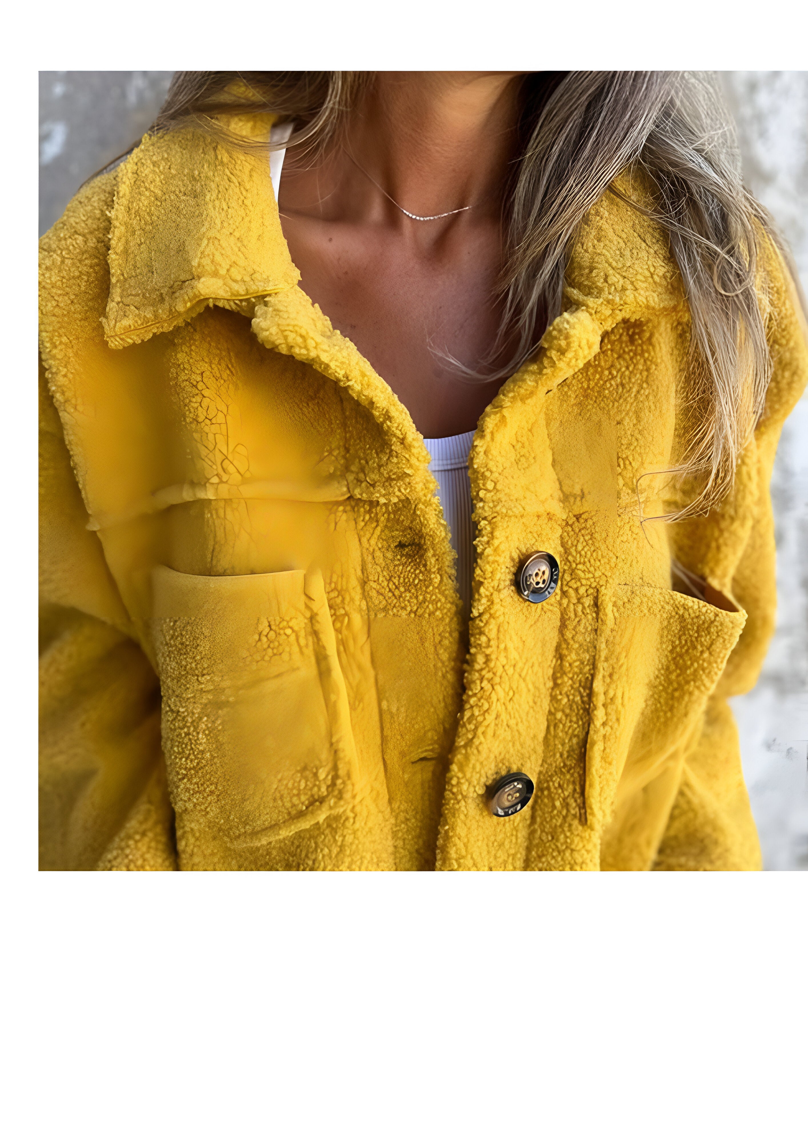 Textured Sherpa Jacket | Women's Button-Down