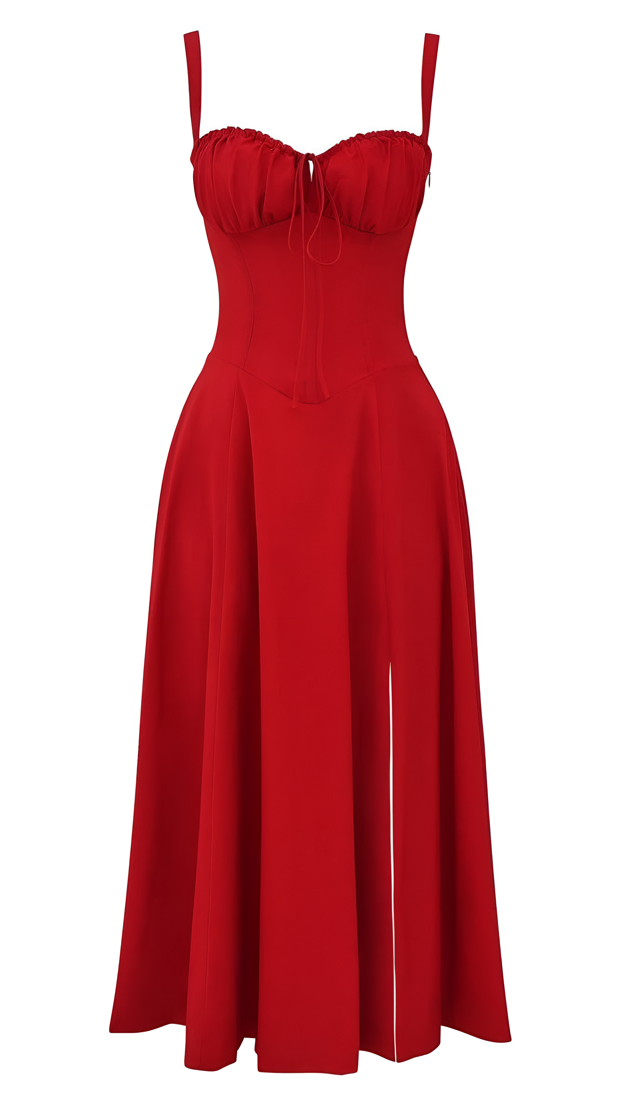 Floral Midi Dress | Women's Bustier Sundress