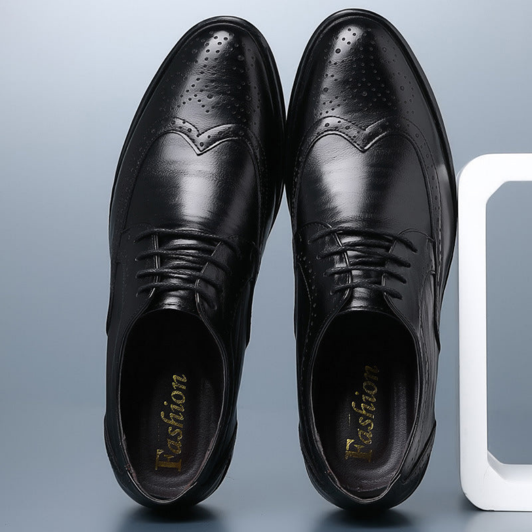 Oxford Shoes | Men's Brogue Lace-Up Summer