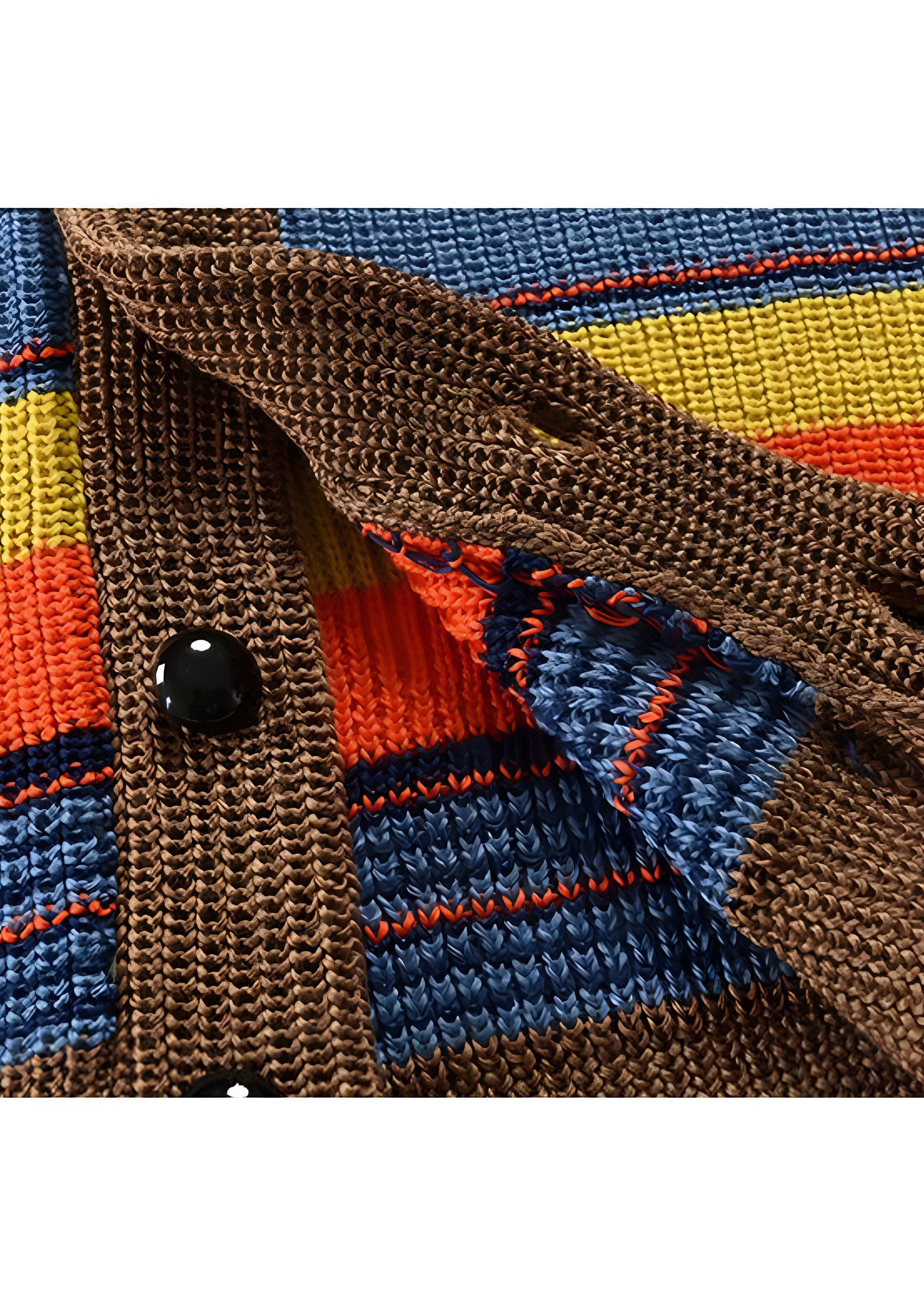 Colorblock Cardigan | Men's Button-Up
