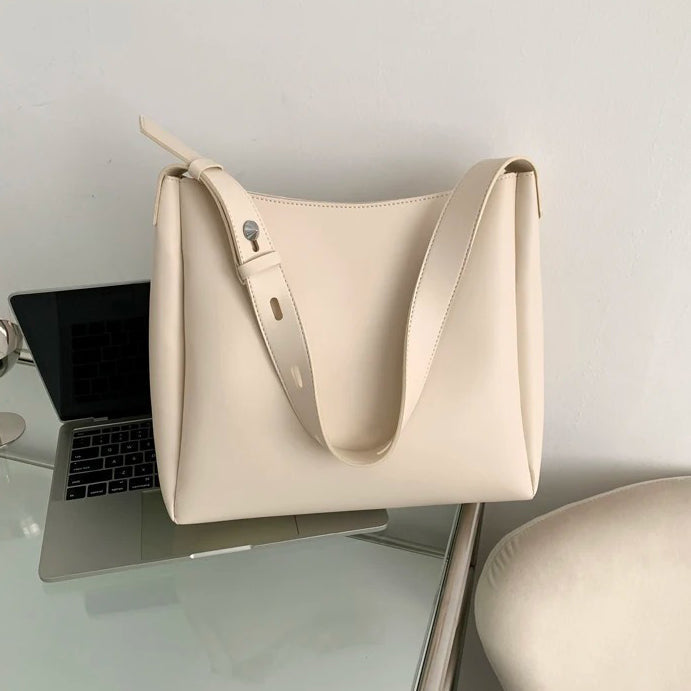 Women's Everyday Slouch Shoulder Bag l Thick Strap