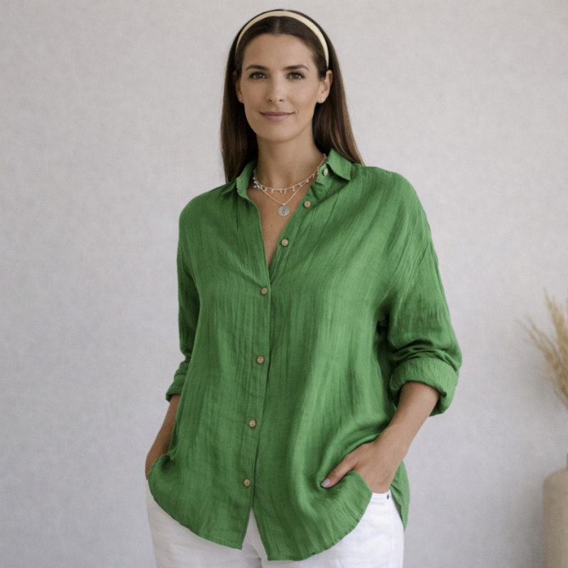 Women’s Classic Button Down Shirt | Long Sleeve