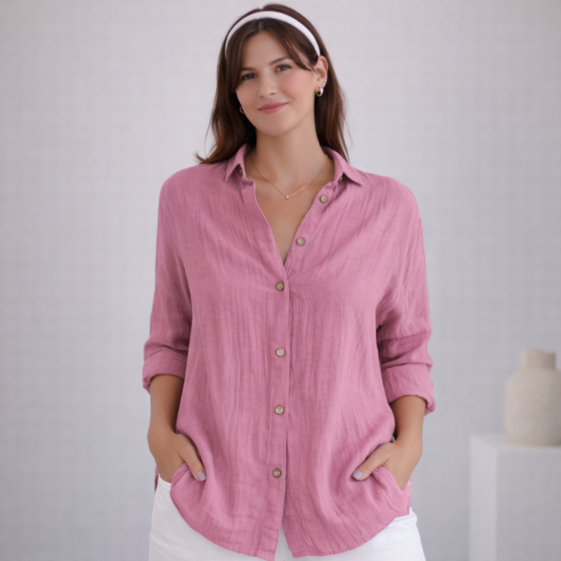 Women’s Classic Button Down Shirt | Long Sleeve