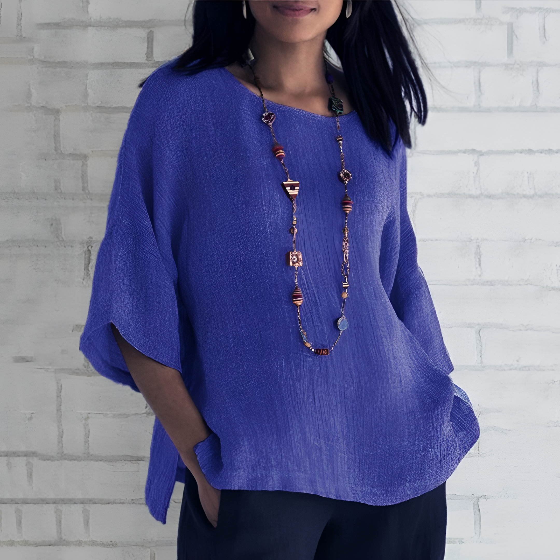 Women's Loose-Fitting Blouse | Breathable