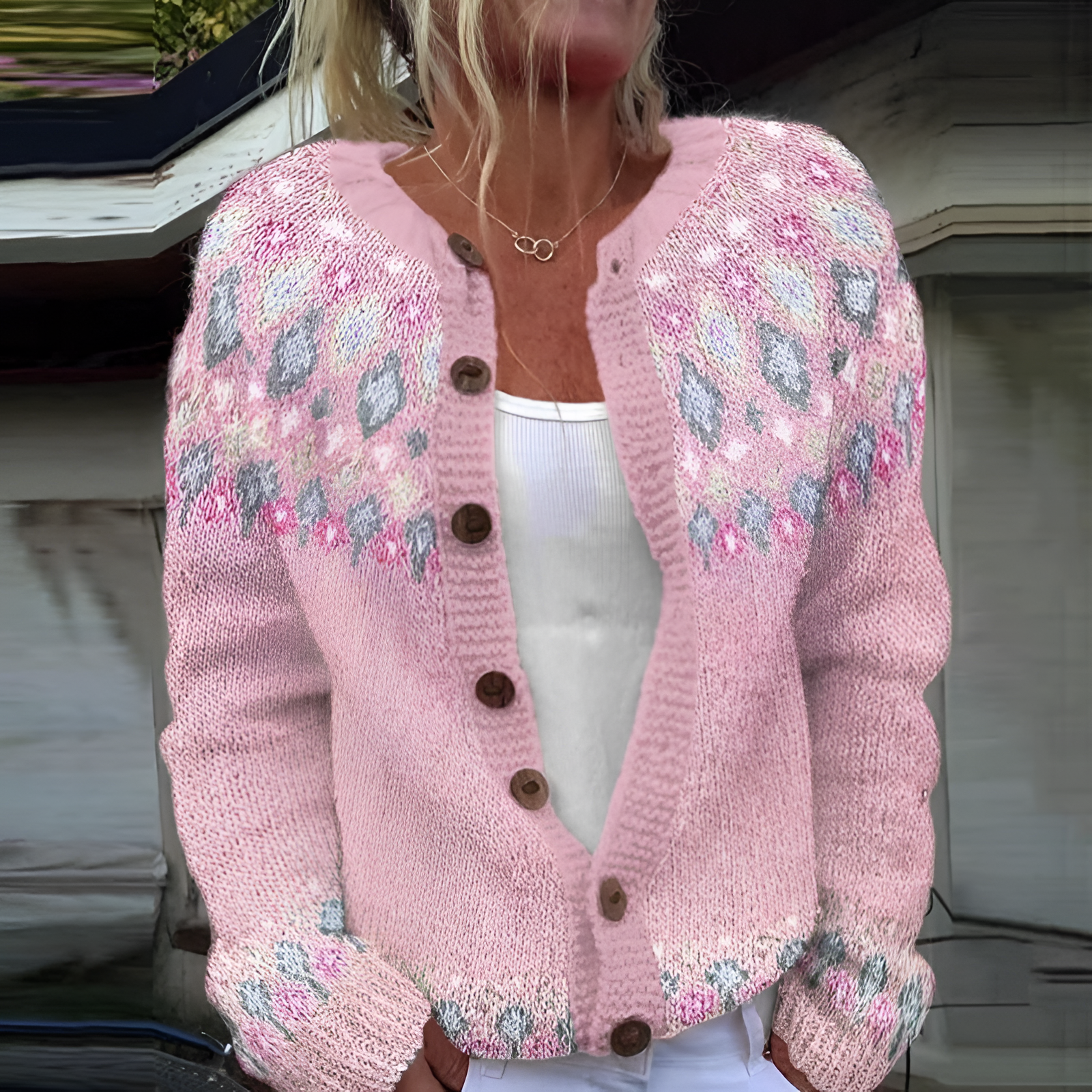 Loose Fitting Cardigan | Women's Winter Knitted