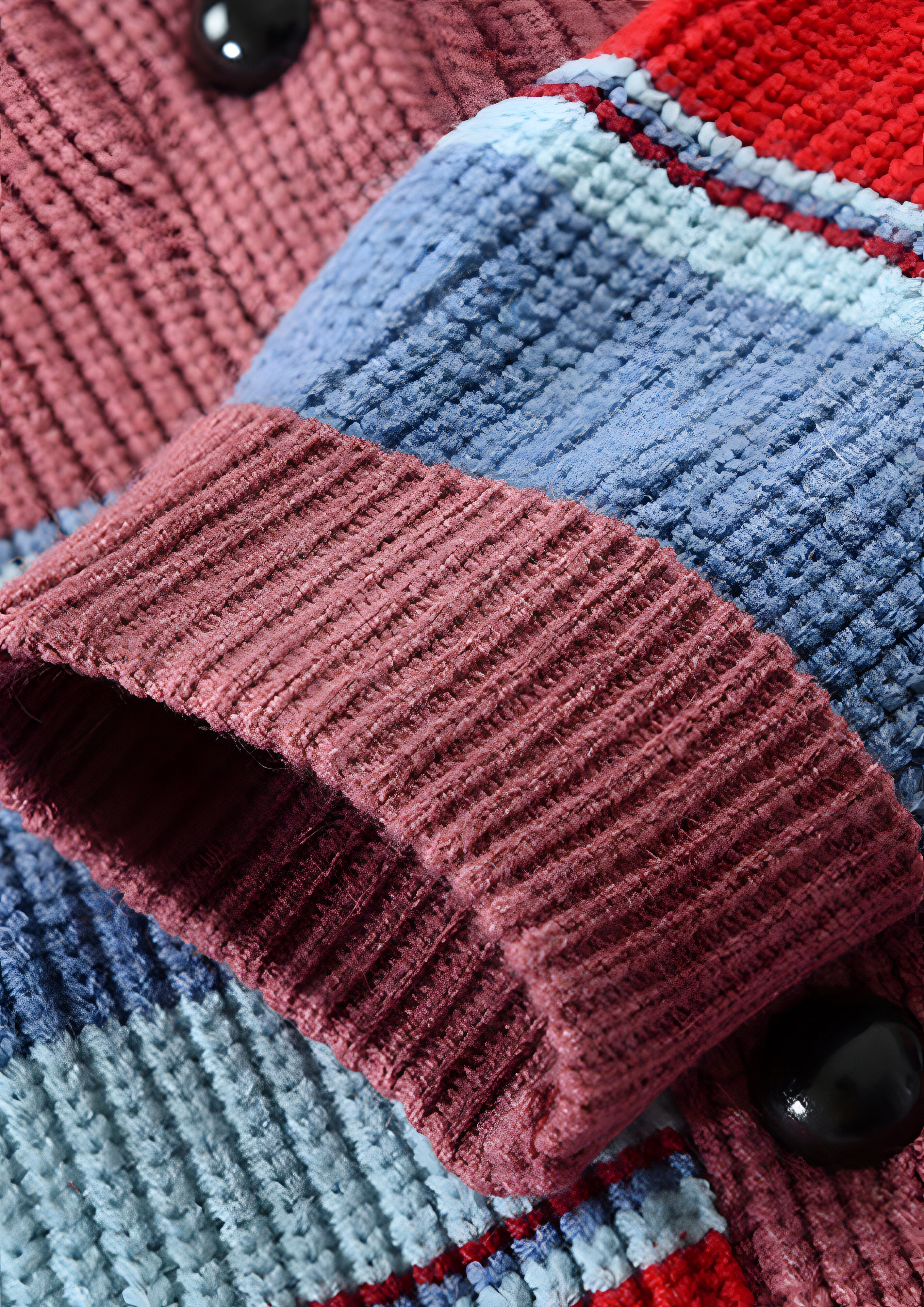 Colorblock Cardigan | Men's Button-Up