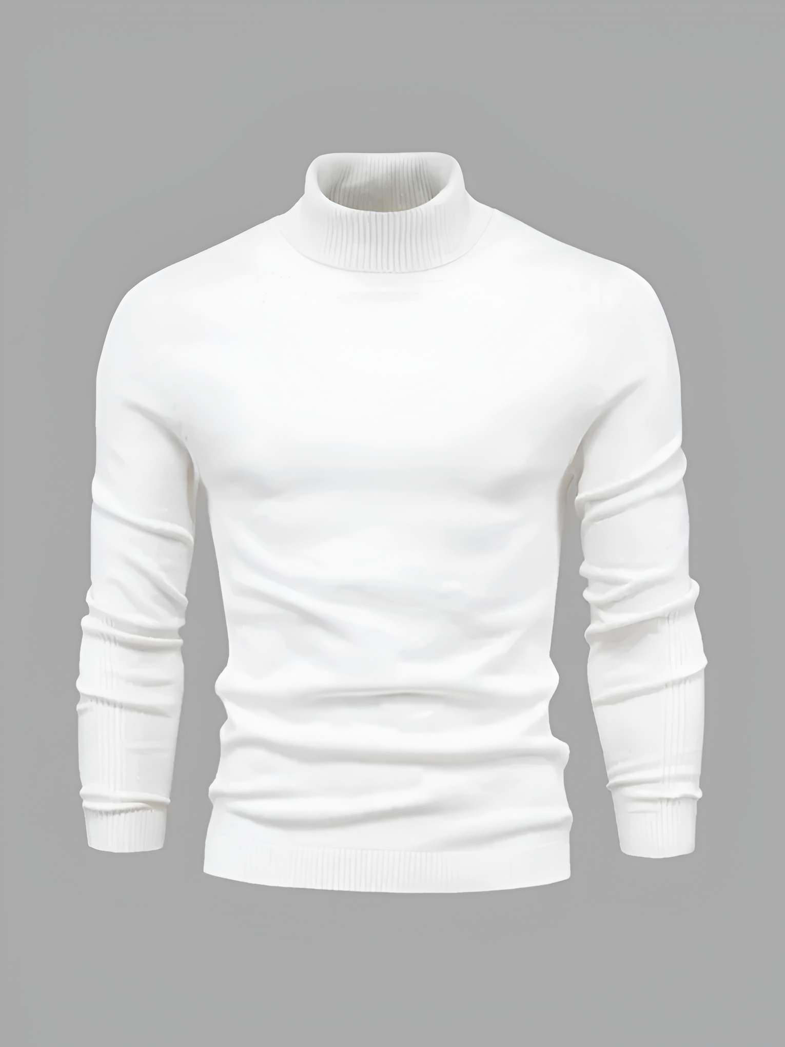 Minimalist Turtleneck Jumper | Men's Winter Pullover