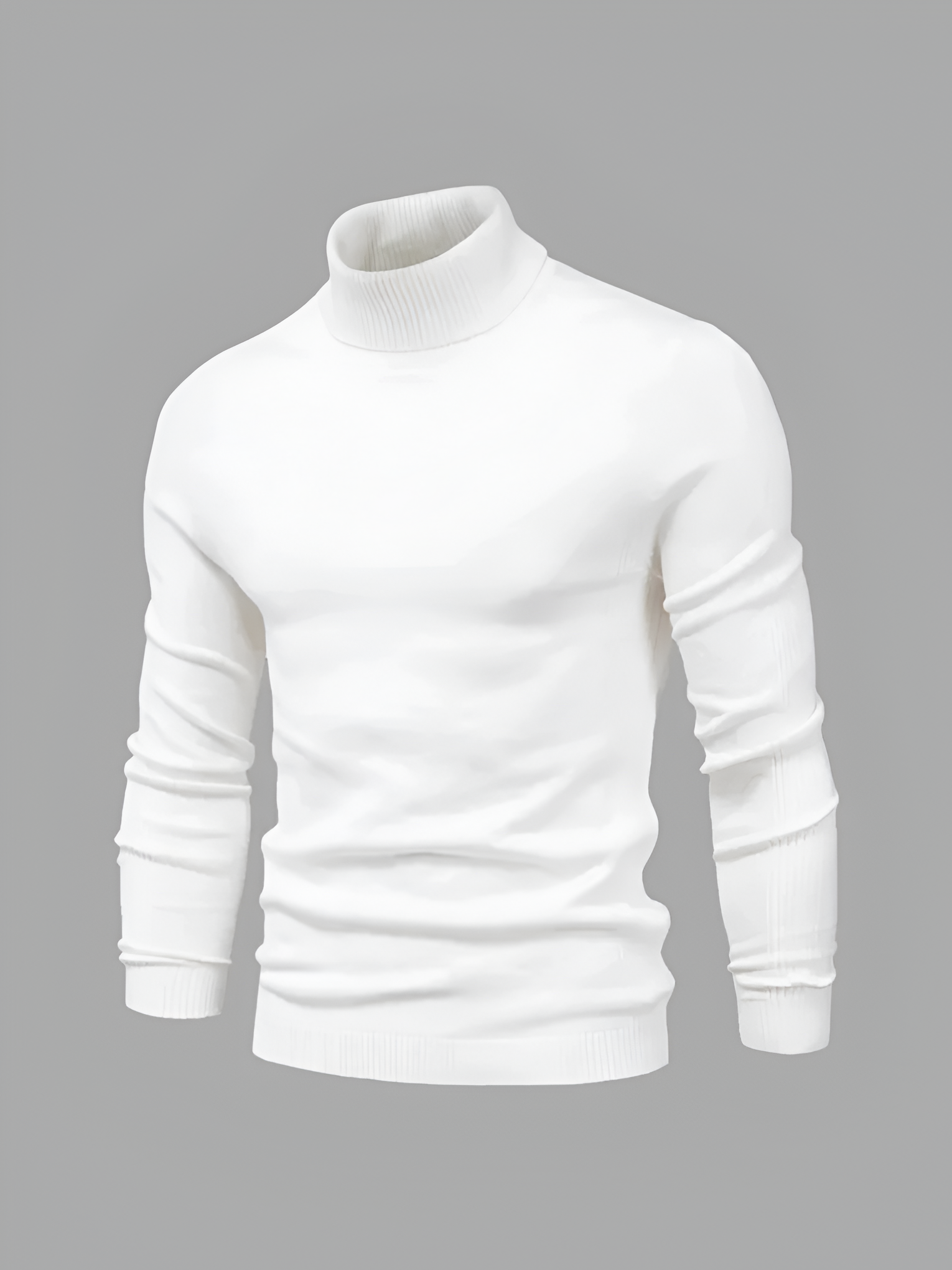 Minimalist Turtleneck Jumper | Men's Winter Pullover