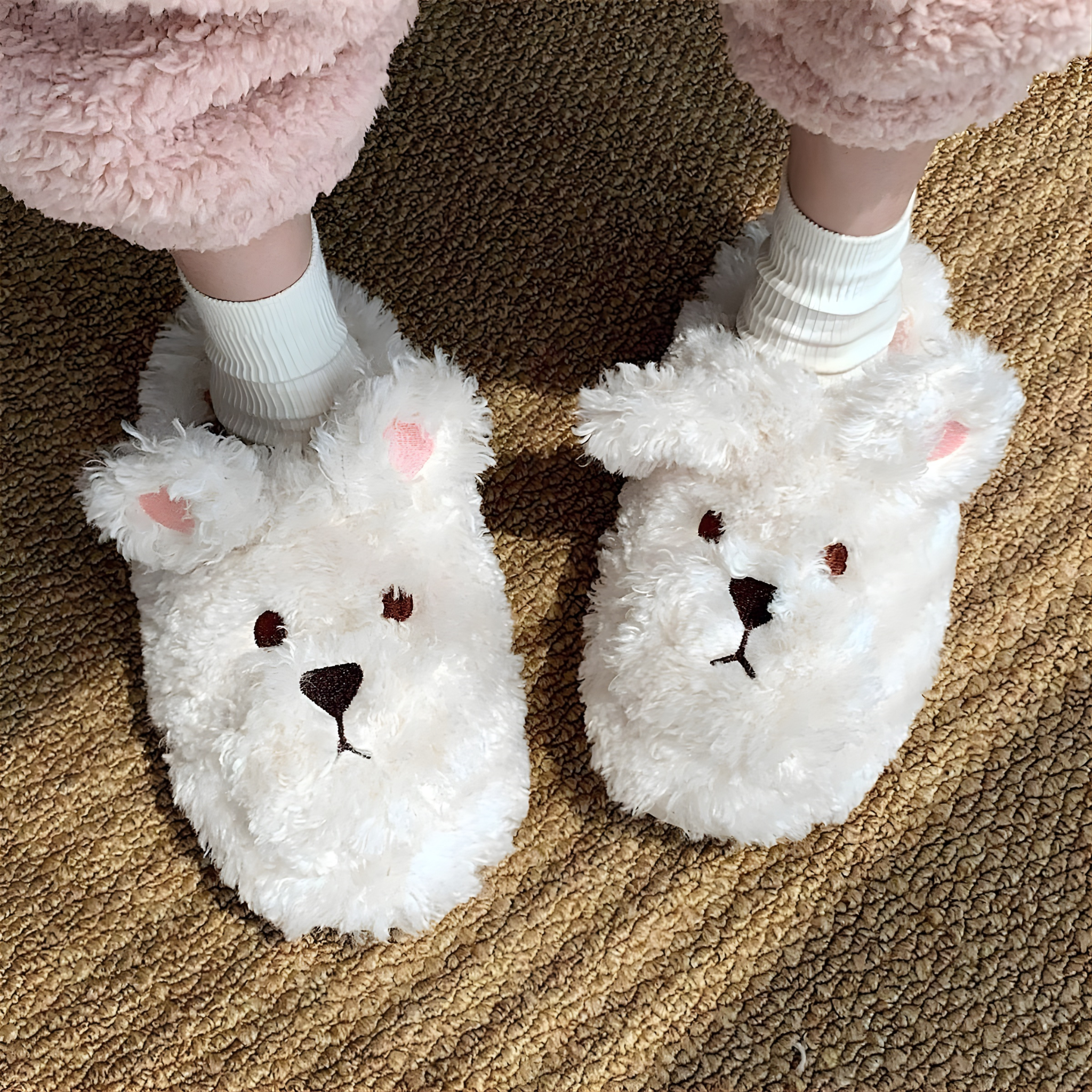 Women’s Summer Animal Face Slippers | Whimsical Design