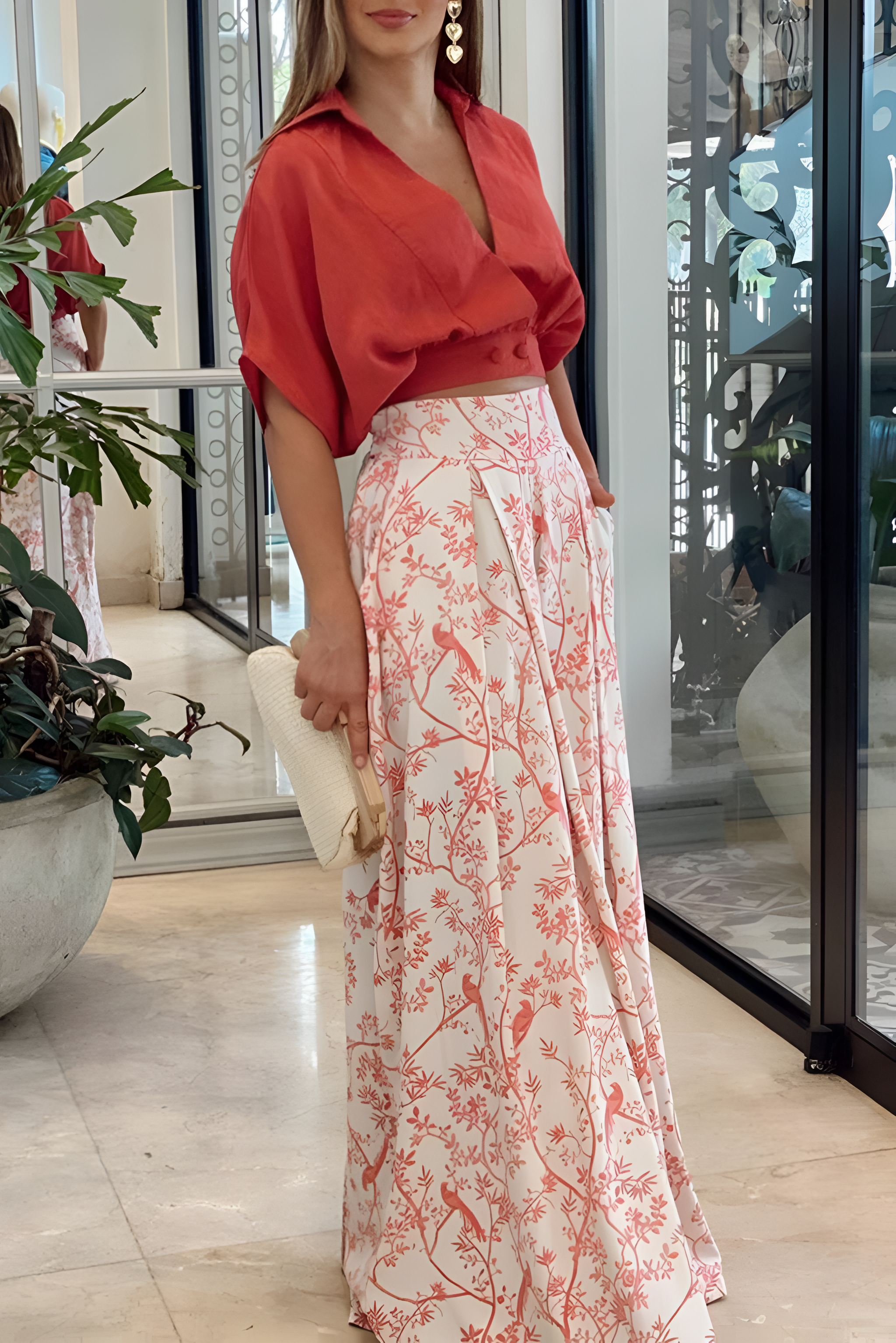 Boho Lounge Outfit Two Piece Set | Women's Summer