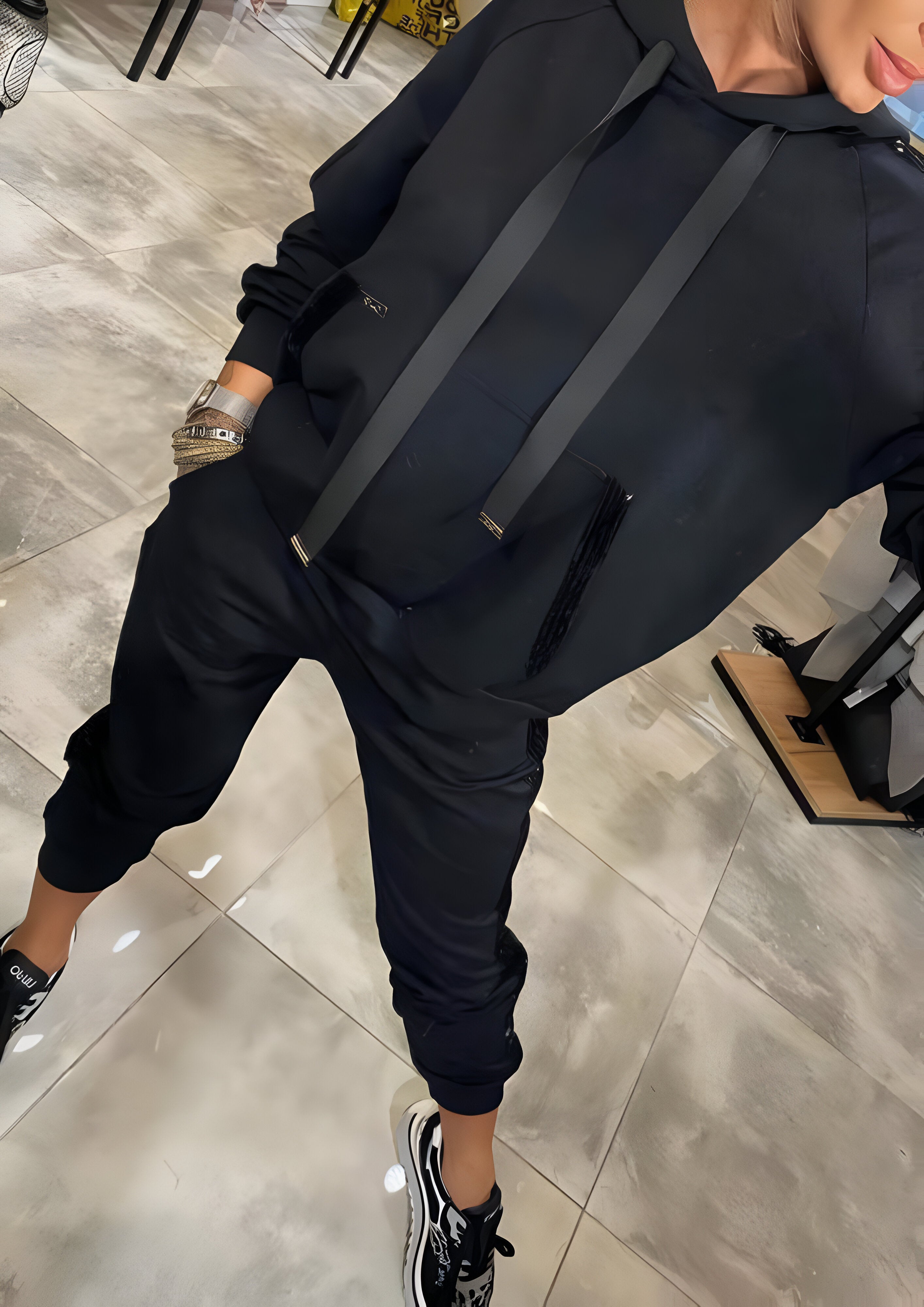 Hoodie Jogger Set | Women's Athleisure Tracksuit