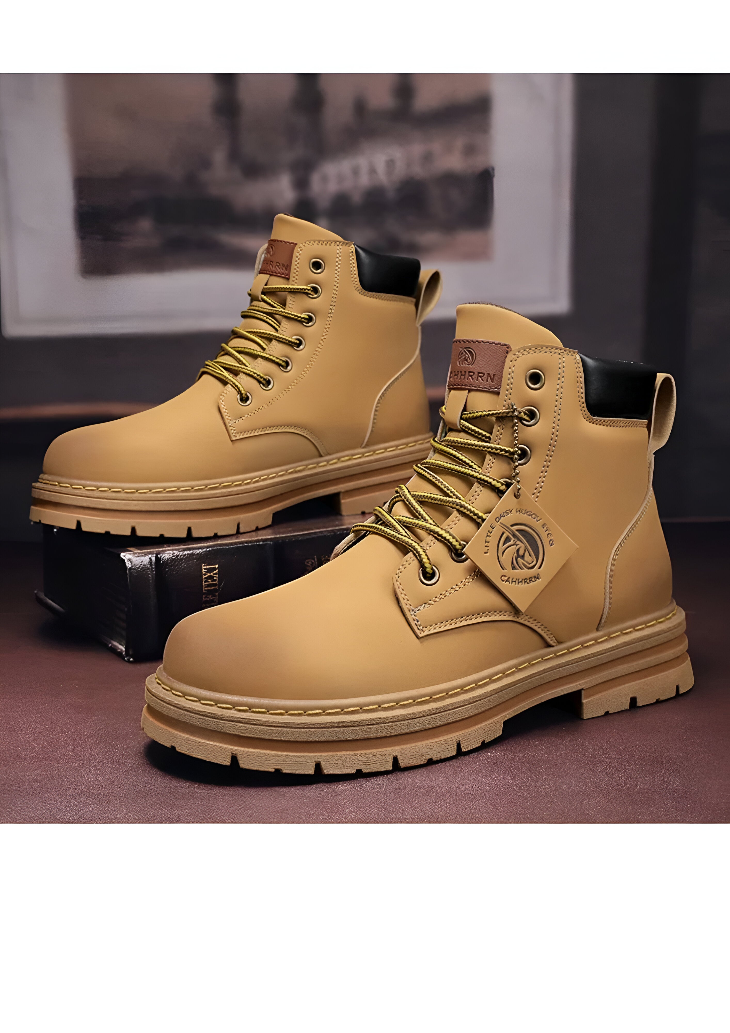 Lace-Up Ankle Boots | Men's Outdoor Wear