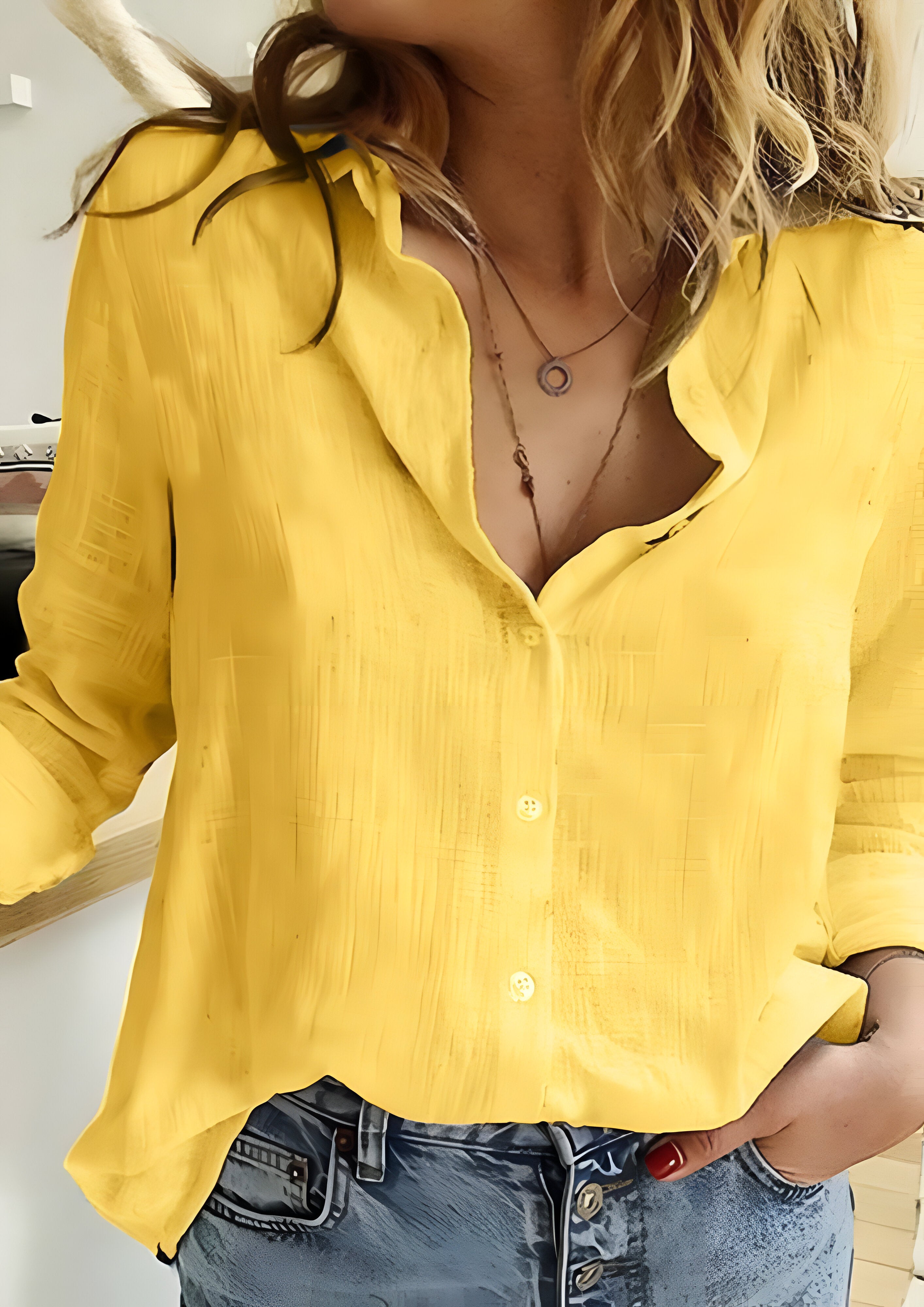 Women's Button Down Shirt | Long Sleeves