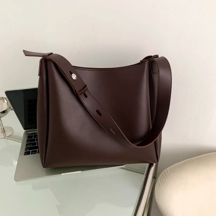 Women's Everyday Slouch Shoulder Bag l Thick Strap