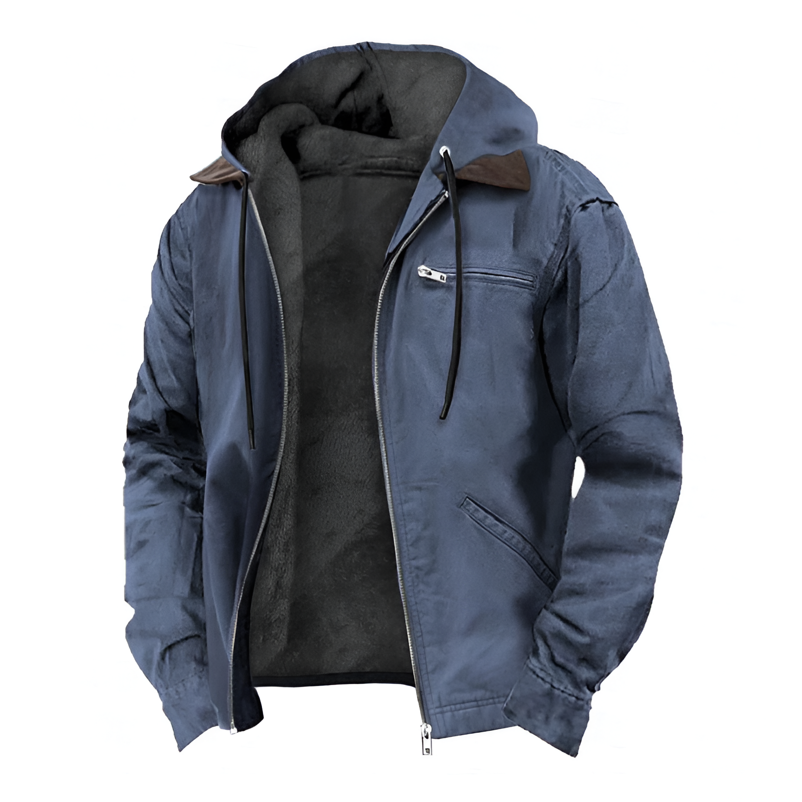 Men's Winter Hooded Utility Jacket | Insulated