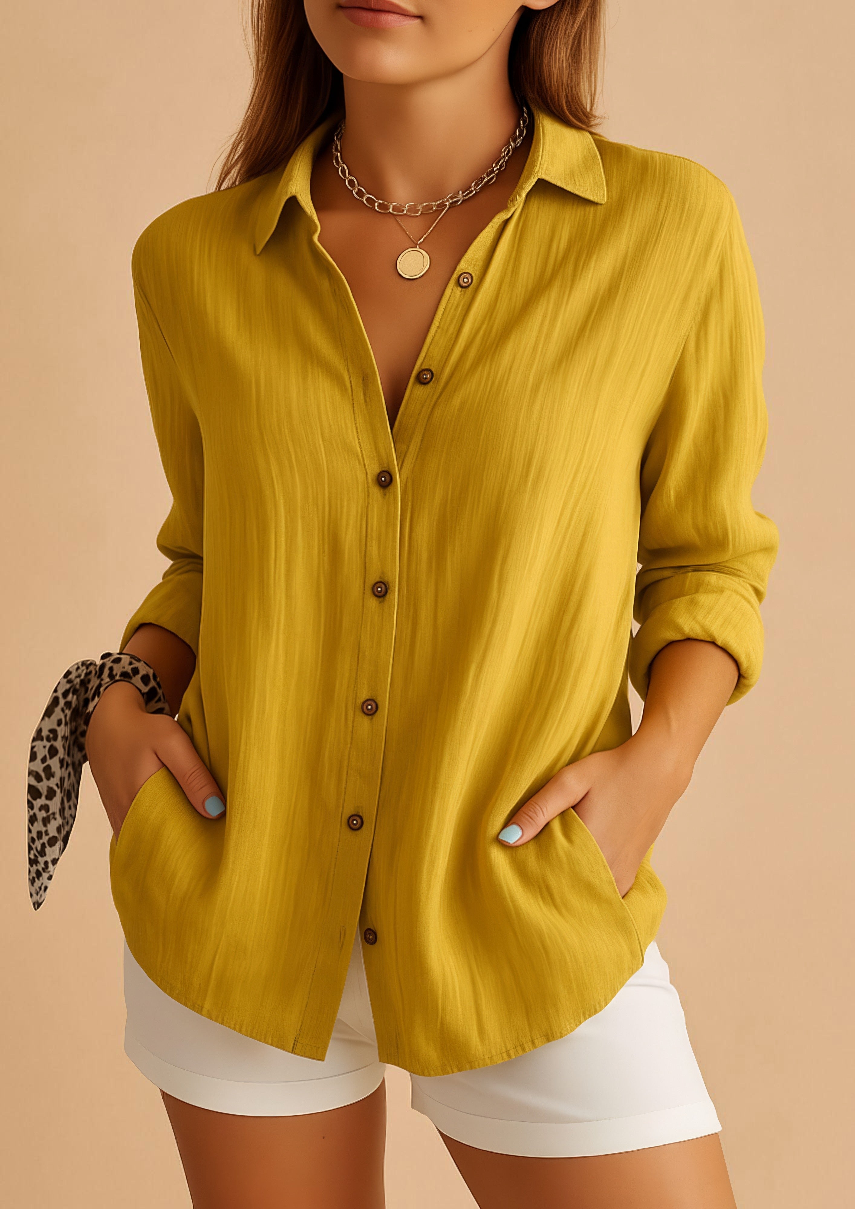 Women's Button Down Blouse | Casual