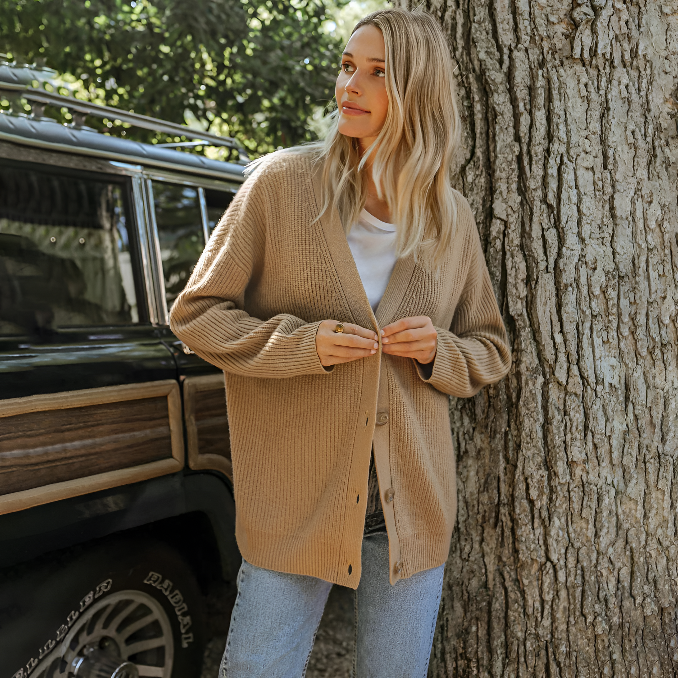 Knit Cardigan | Women's Casual Relaxed