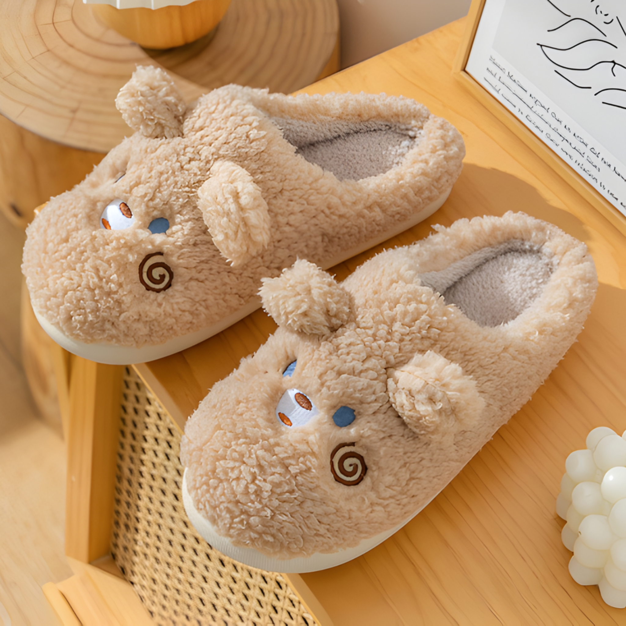 Women’s Summer Animal Face Slippers | Whimsical Design