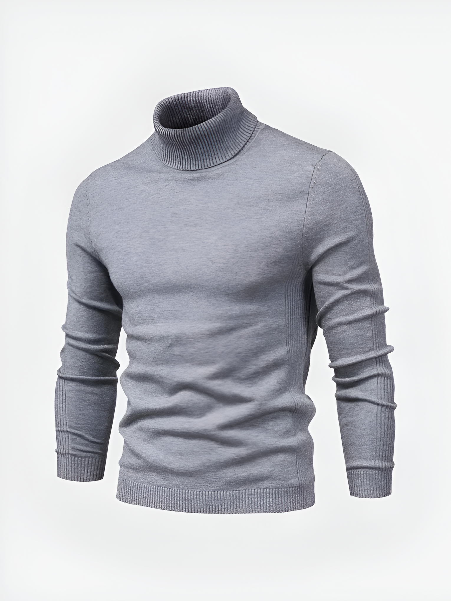 Minimalist Turtleneck Jumper | Men's Winter Pullover