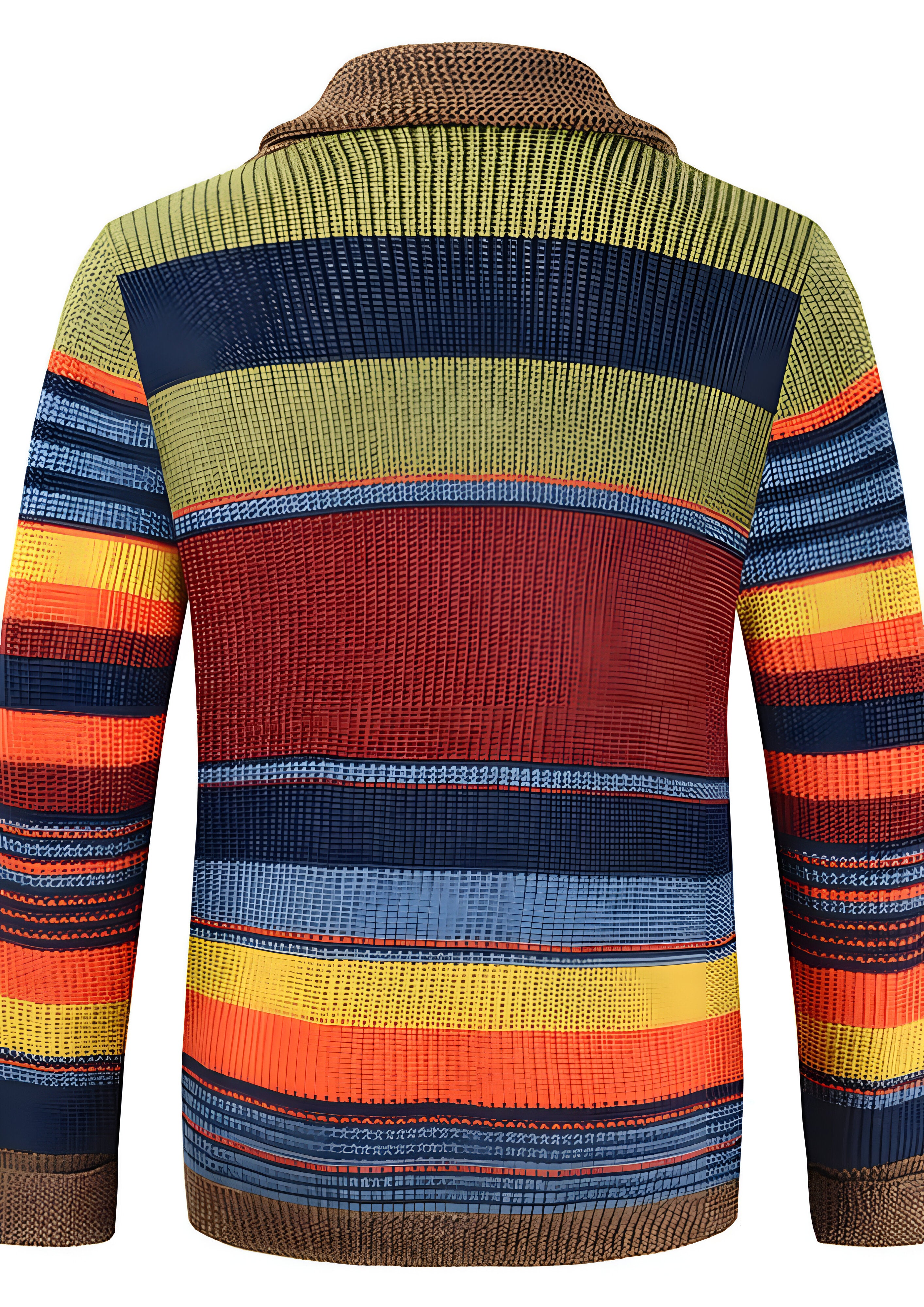 Colorblock Cardigan | Men's Button-Up