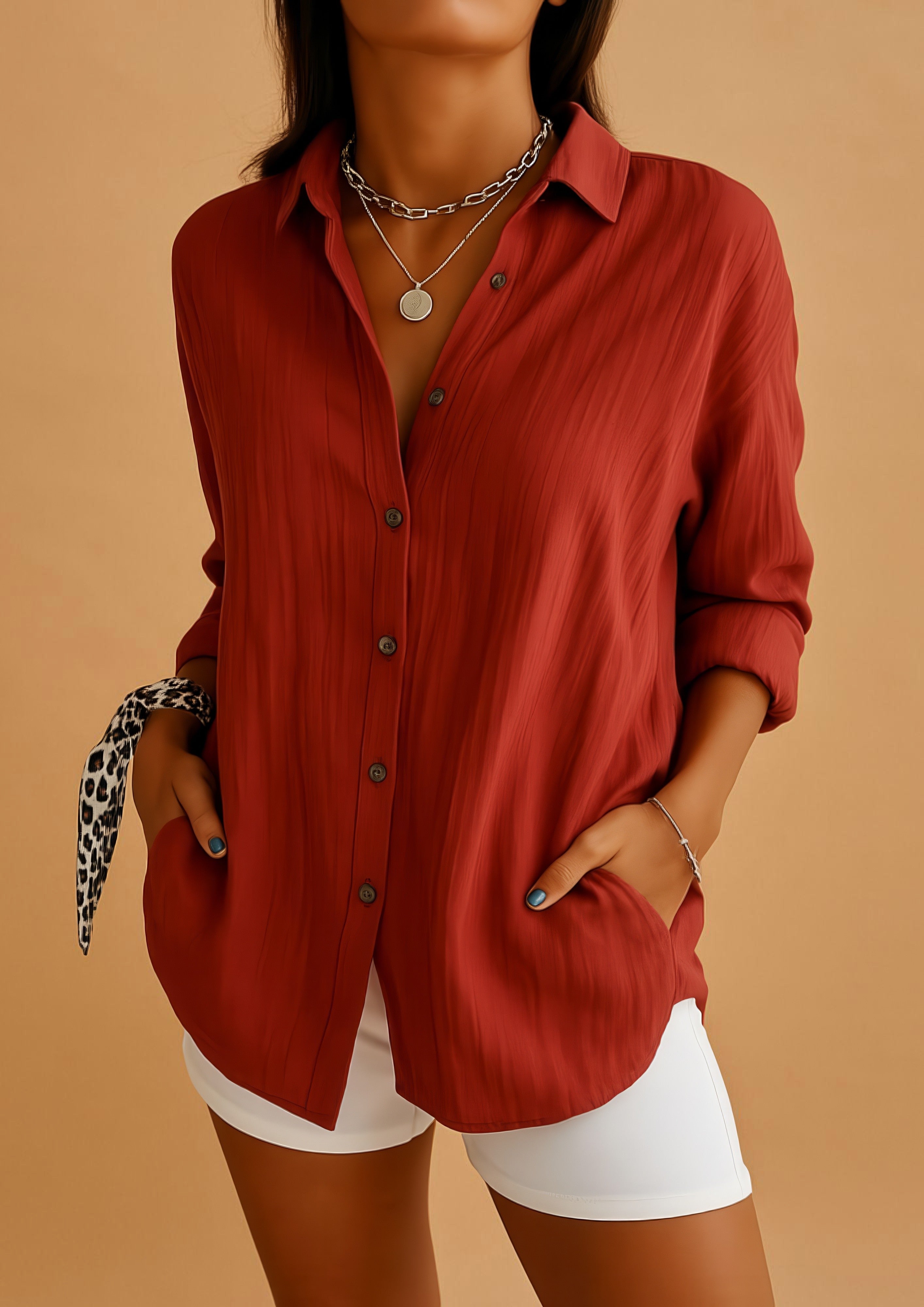 Women's Button Down Blouse | Casual