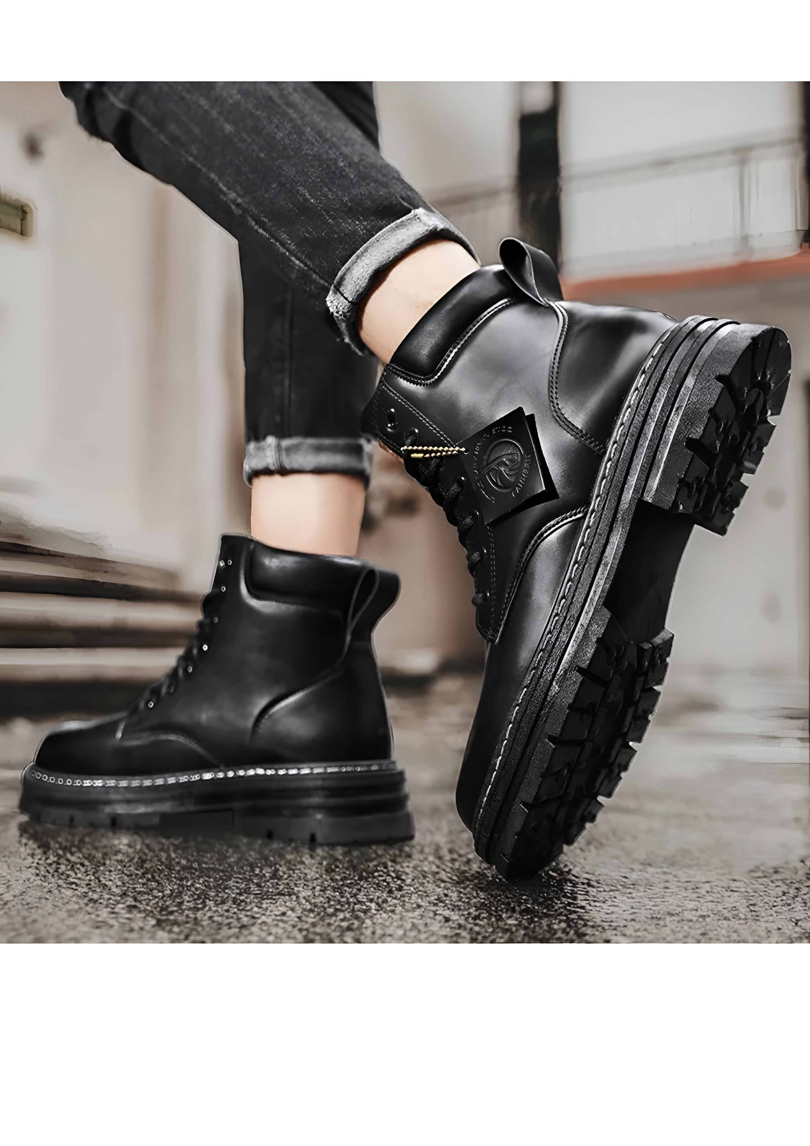 Lace-Up Ankle Boots | Men's Outdoor Wear