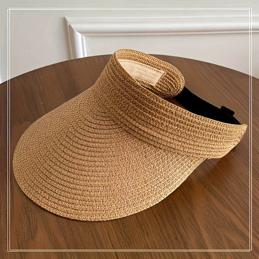Women's Foldable Sun Visor | Texture