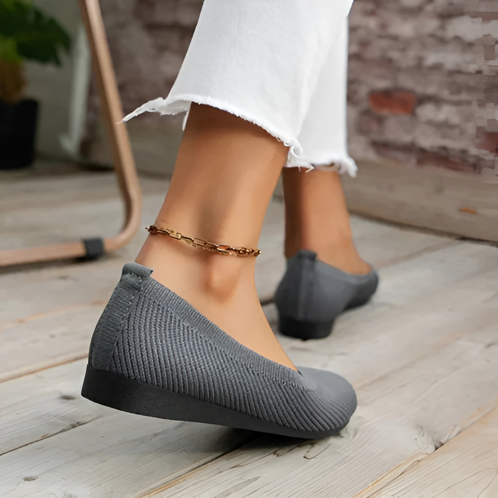 Women's Slip On Pump Shoes | Knit