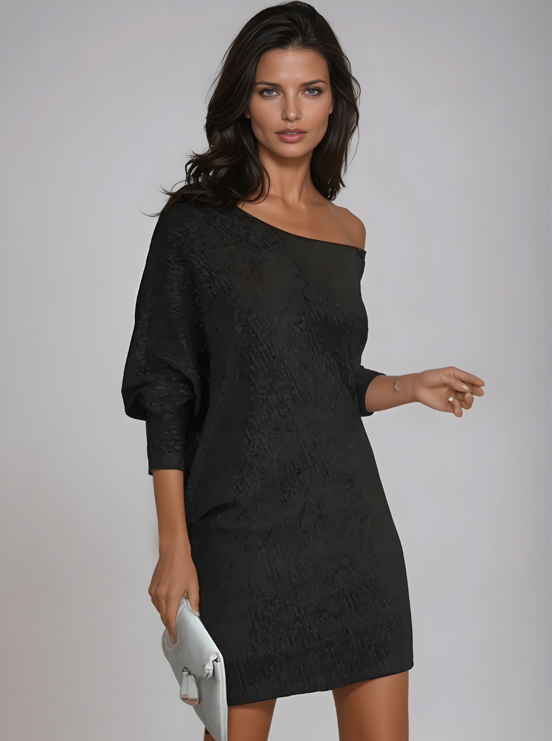 Women’s Summer Mini Dress | Aurora Off-Shoulder Modern Evening Partywear